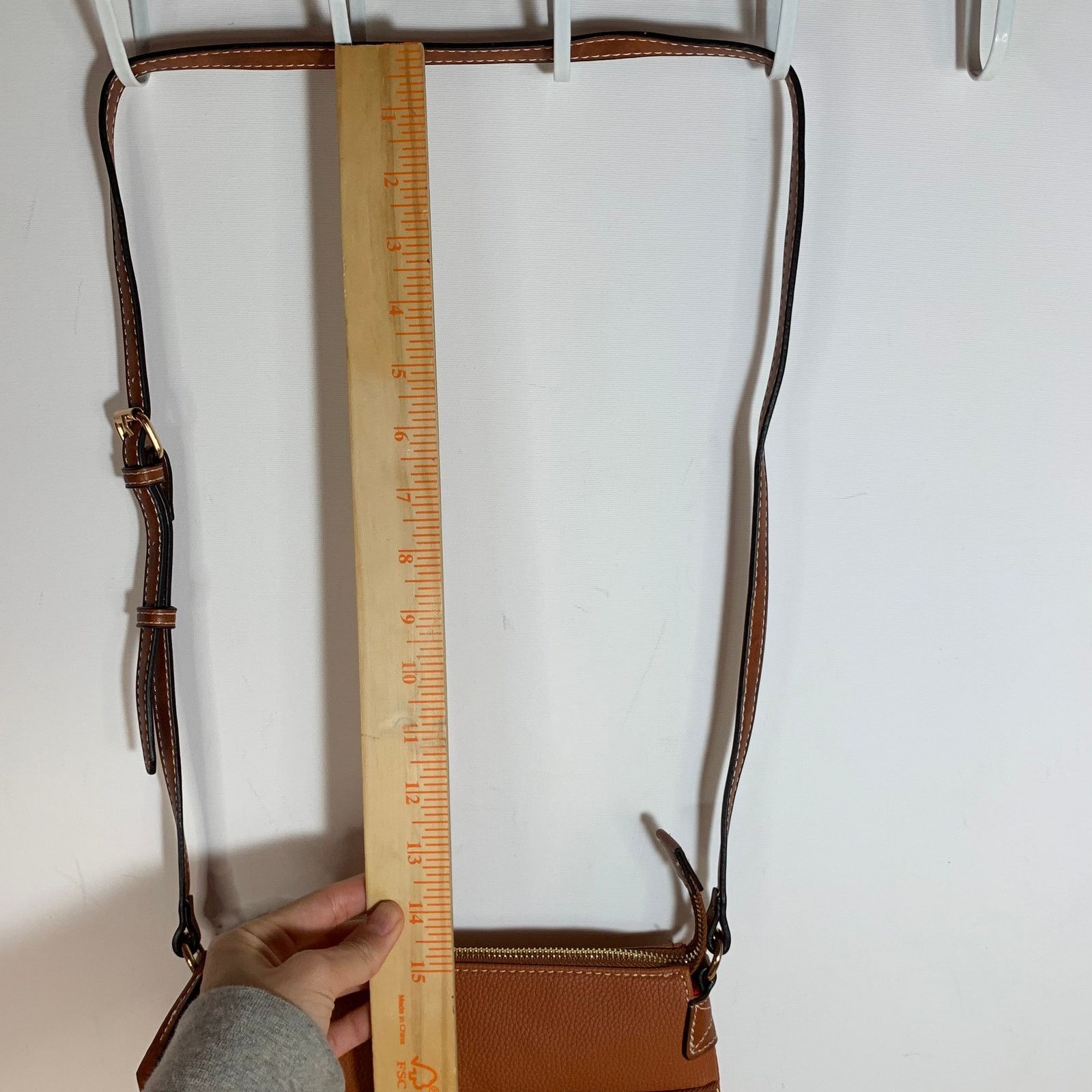 Other Women's Brown Faux Leather Crossbody Bag Size ONE SIZE - 13 Thumbnail