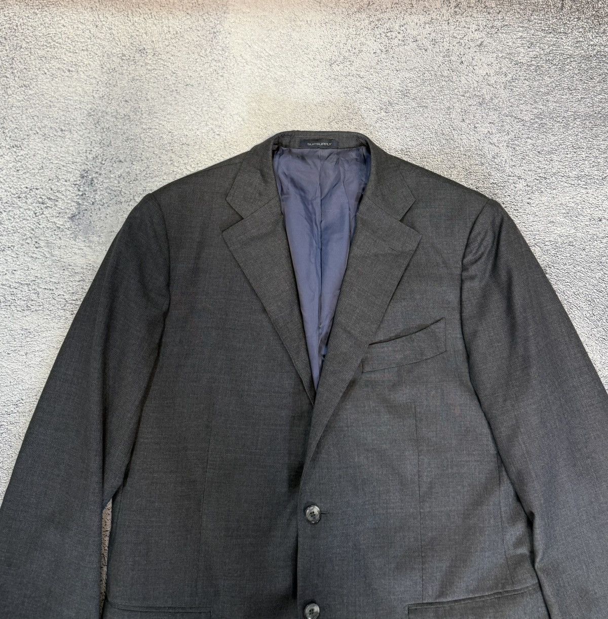 Suitsupply SuitSupply Lazio Blazer Suit Jacket Vitale Barberis Wool Size 44R - 7 Thumbnail
