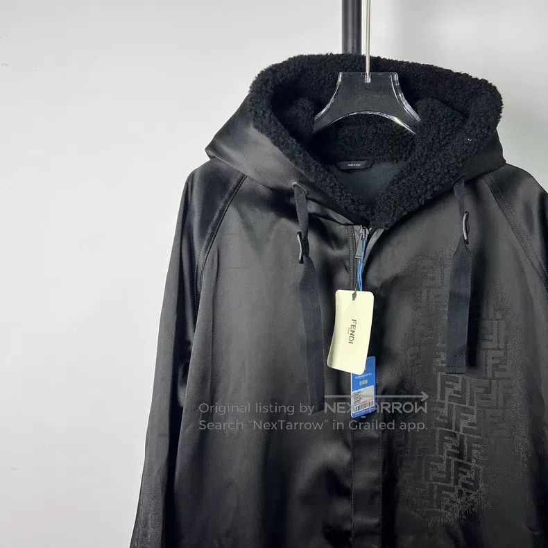 Fendi Fendi Solid double-F hooded coat Size US M / EU 48-50 / 2 - 4 Thumbnail