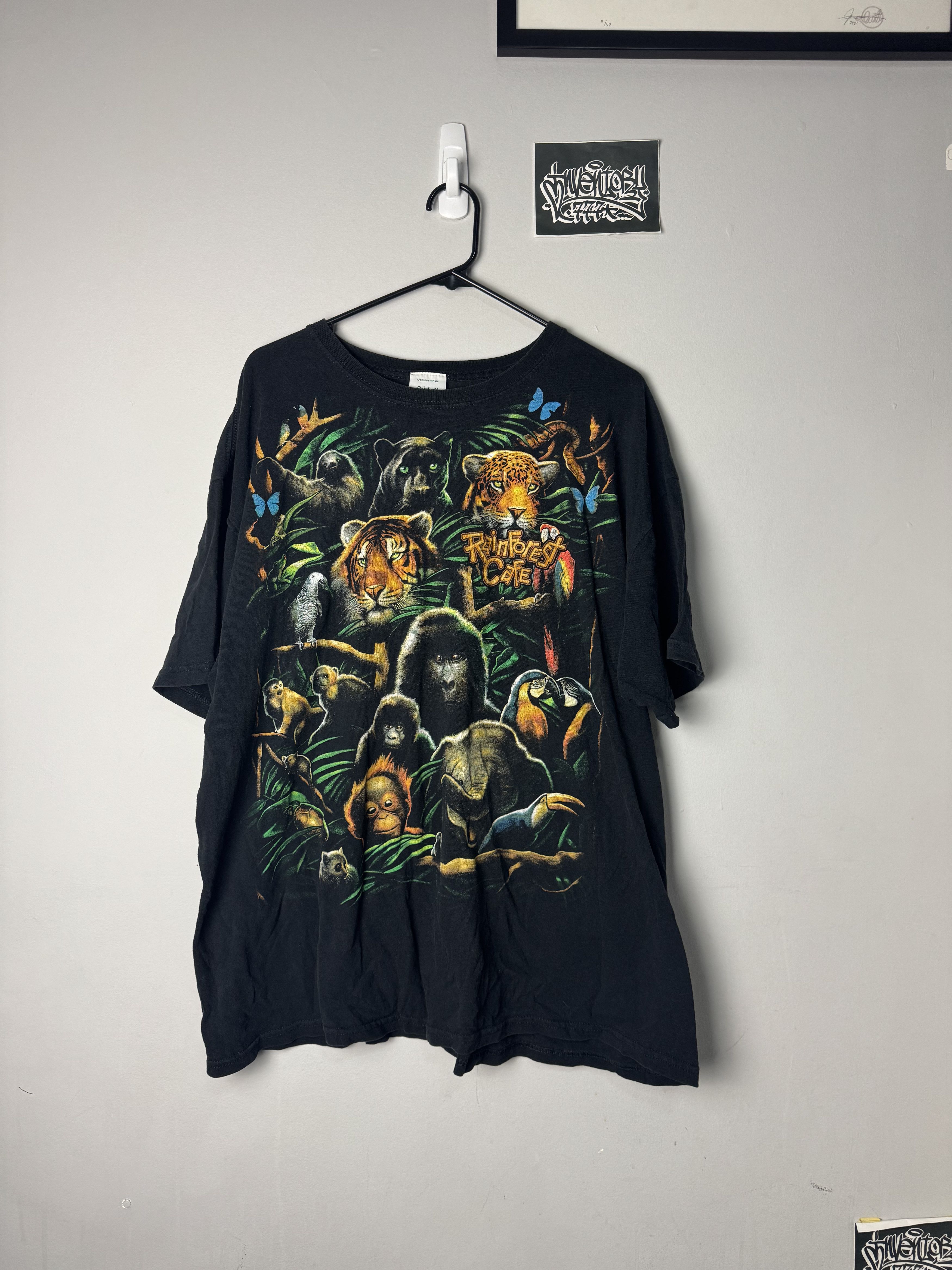 Rainforest Rainforest Cafe - Animals Tee Size US XL / EU 56 / 4 - 1 Thumbnail