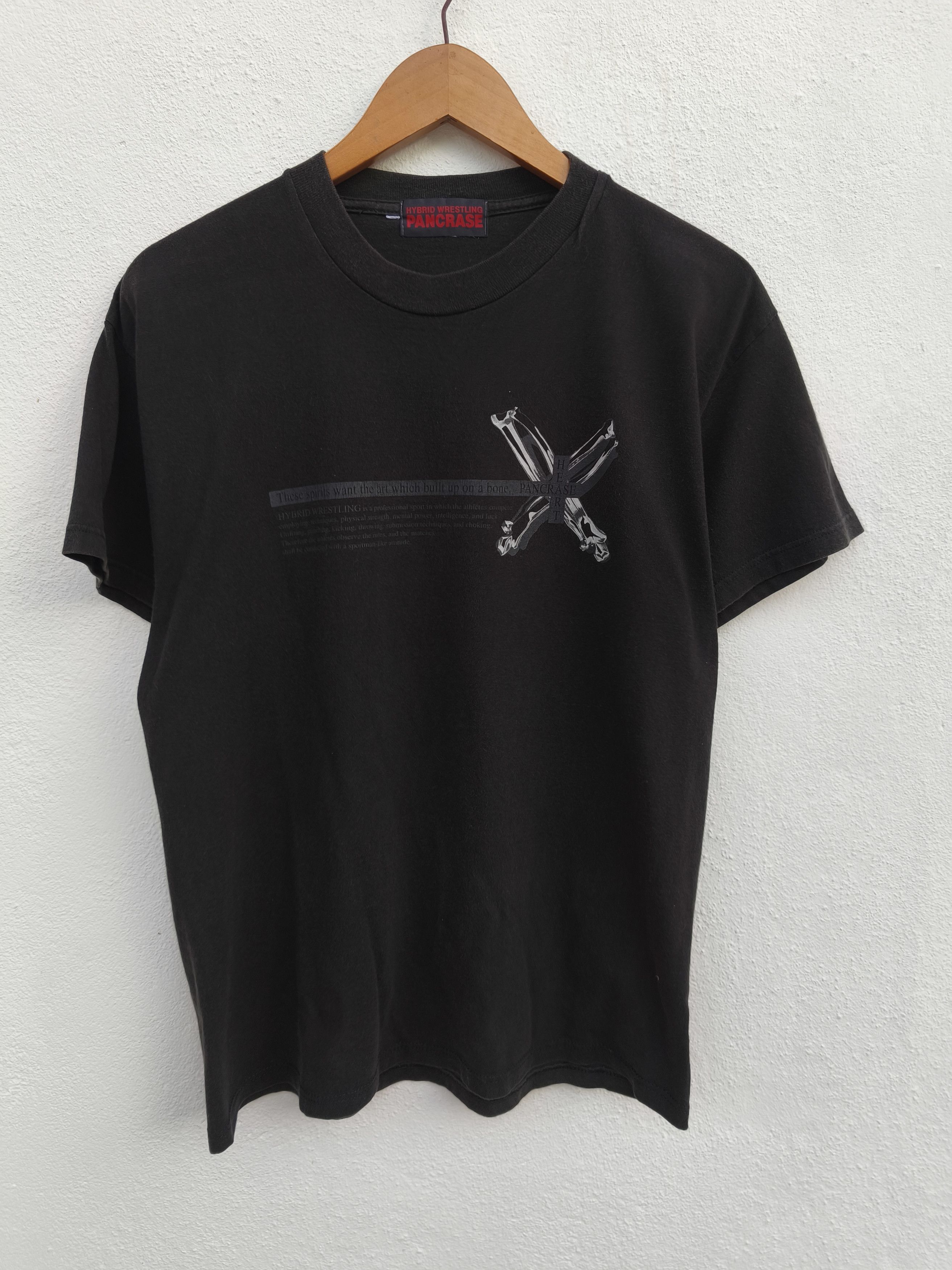 Japanese Brand 🔥 Hybrid Wrestling Pancrase t shirt Size US M / EU 48-50 / 2 - 3 Thumbnail