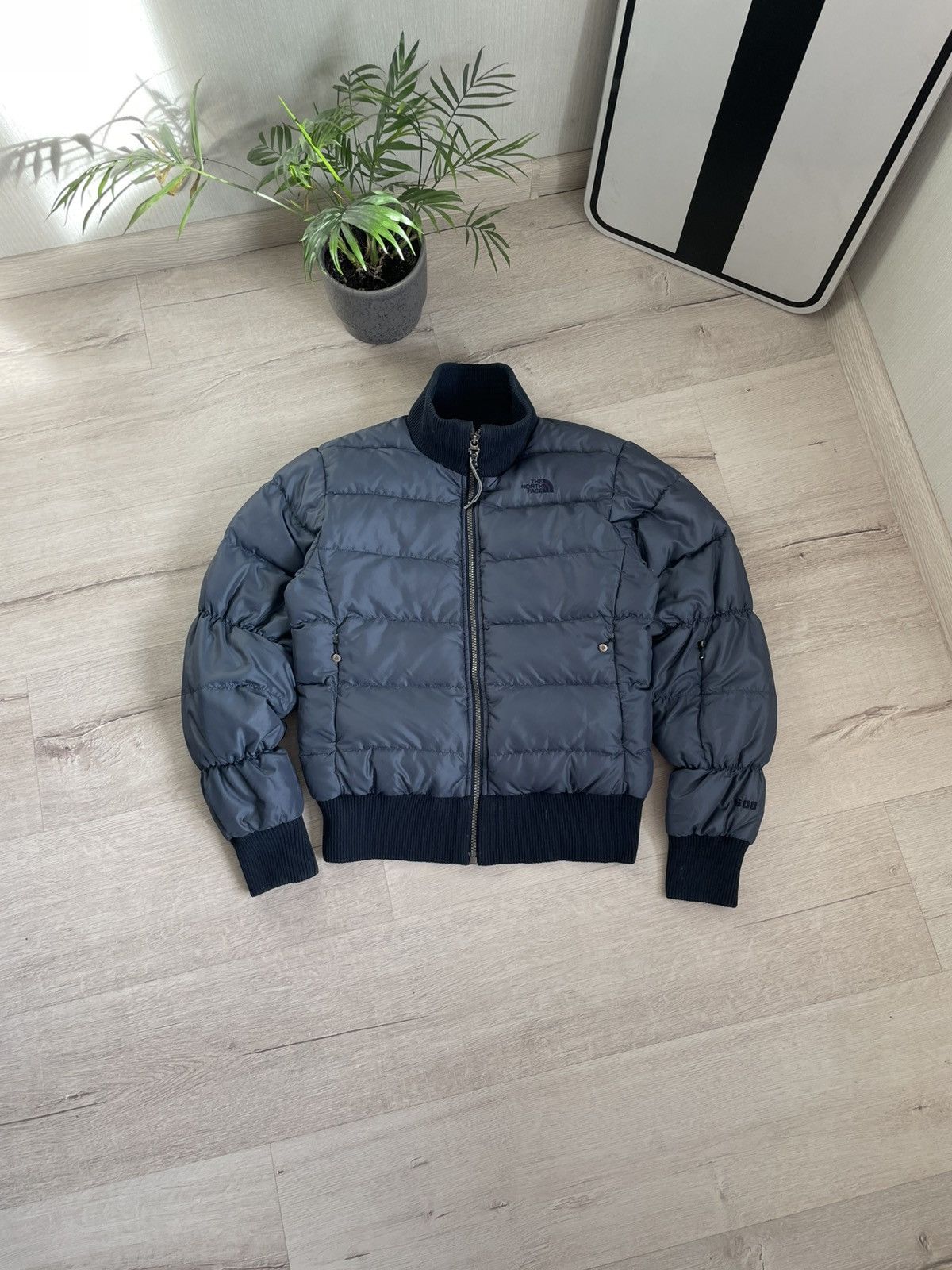 The North Face × Vintage Vintage The North Face 600 Goose Down Jacket Crop Puffer Y2k Size S / US 4 / IT 40 - 2 Thumbnail