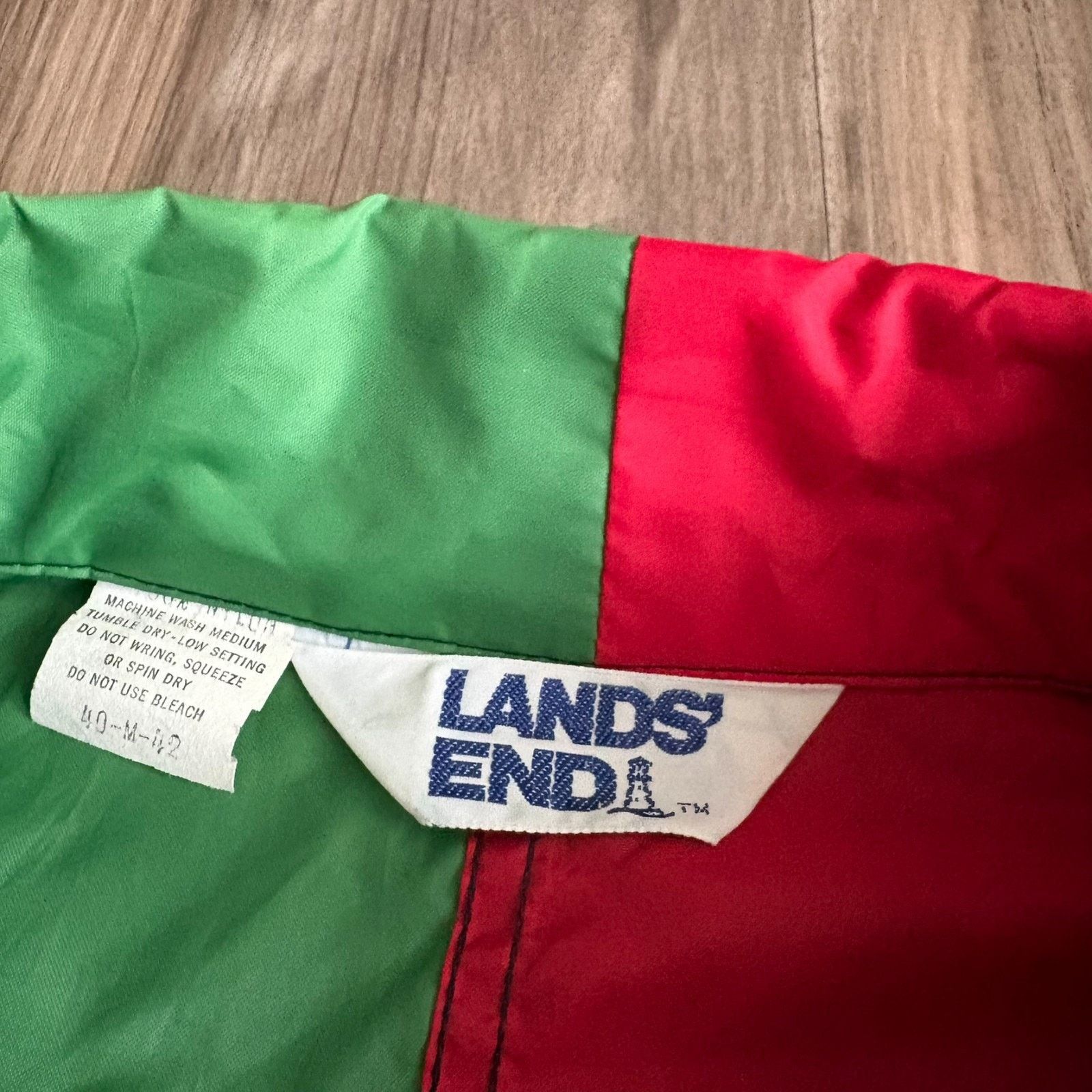 Lands' End × Vintage Vintage Land's End Windbreaker Jacket Men's Size M Size US M / EU 48-50 / 2 - 2 Thumbnail