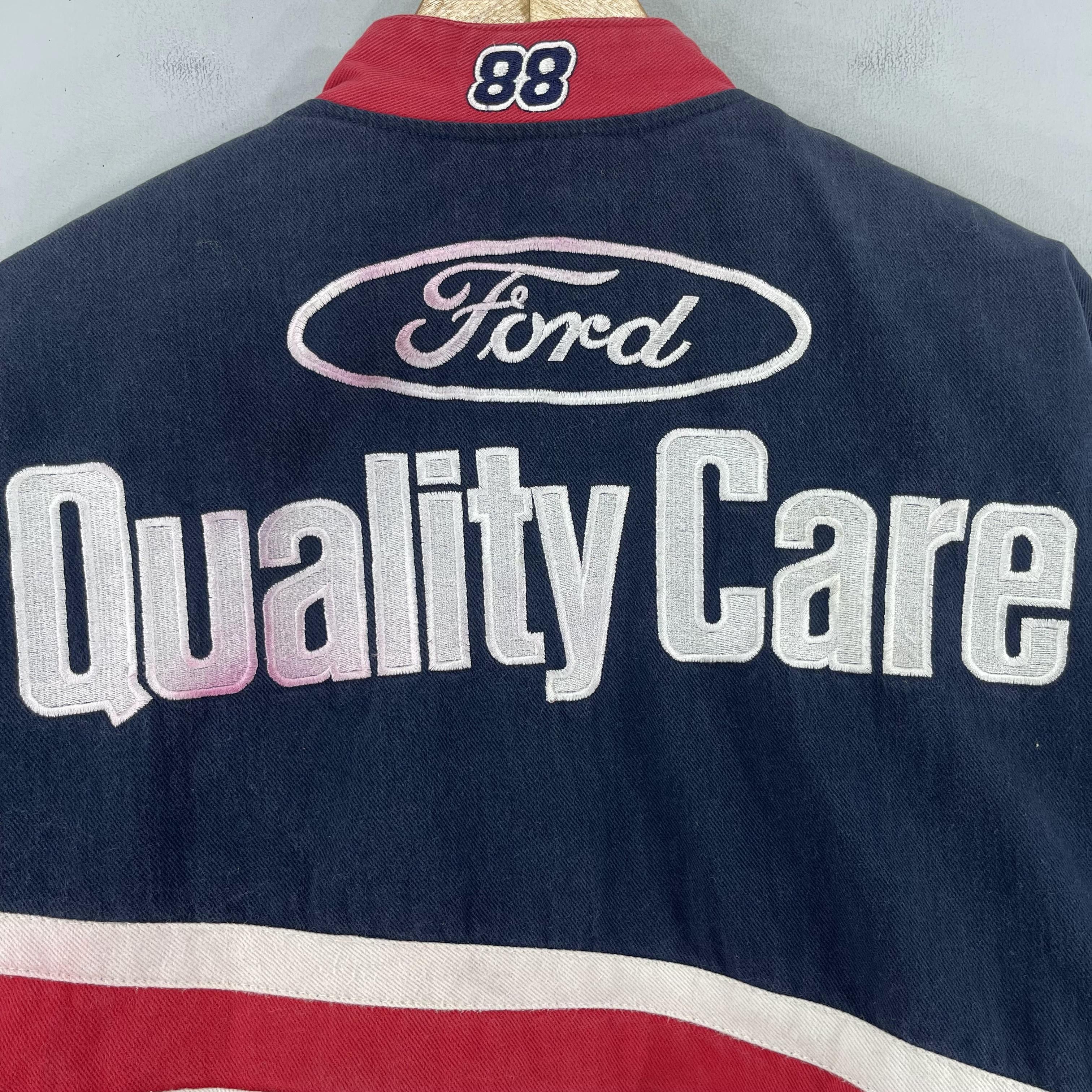 Ford × Jeff Hamilton × NASCAR Vintage JEFF HAMILTON Quality Care Nascar Jacket Size US L / EU 52-54 / 3 - 9 Thumbnail