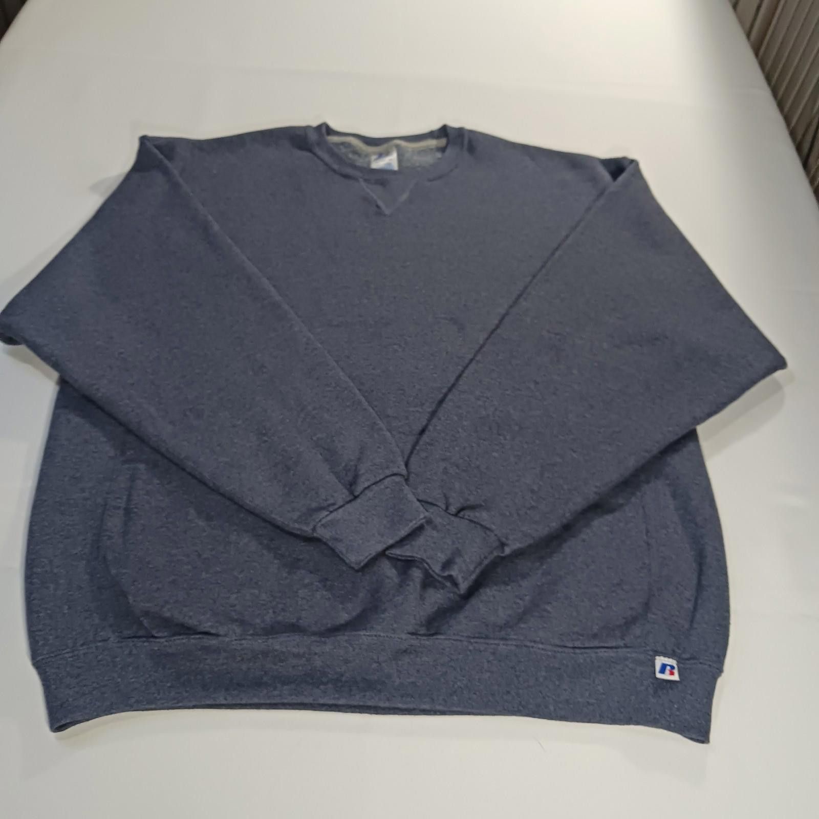 Russell Athletic Russell Athletic Men's Cotton Bluish Gray Sweatshirt XL Size US XL / EU 56 / 4 - 12 Thumbnail