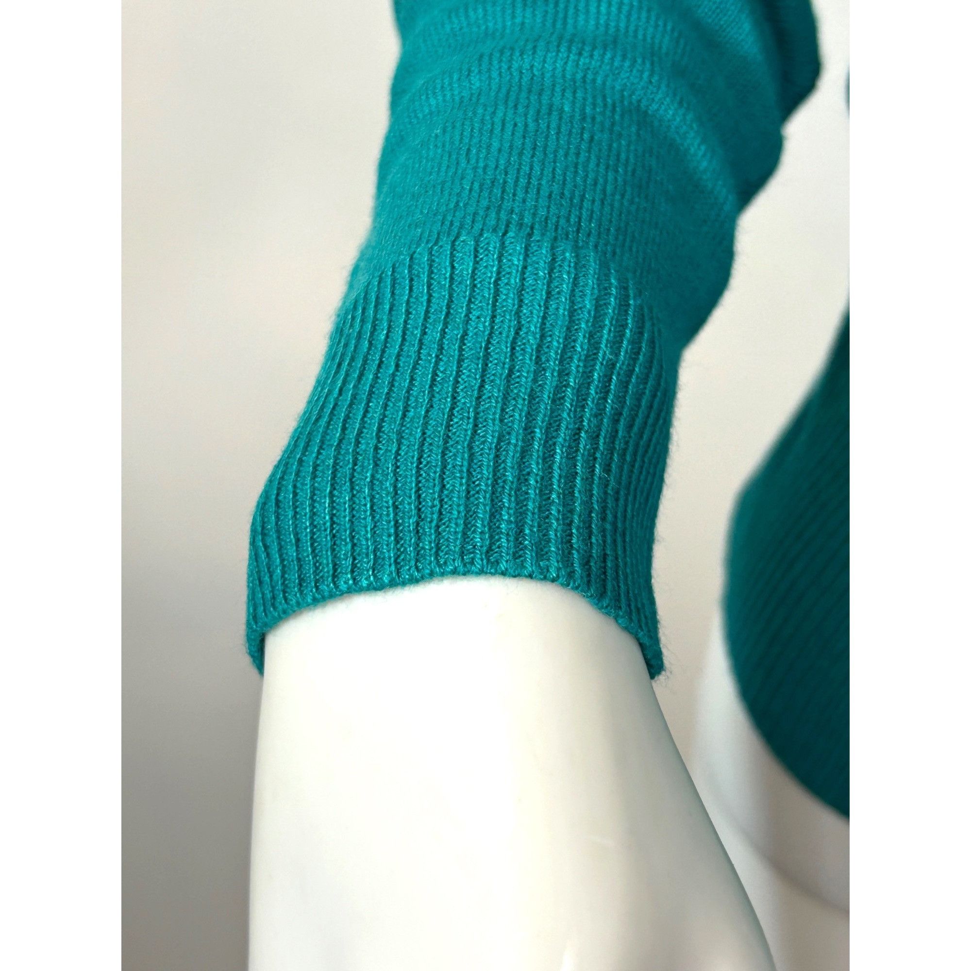 Other NY & Co 7th Avenue Teal Green Cardigan XS Petite Button Up Size XS / US 0-2 / IT 36-38 - 13 Thumbnail