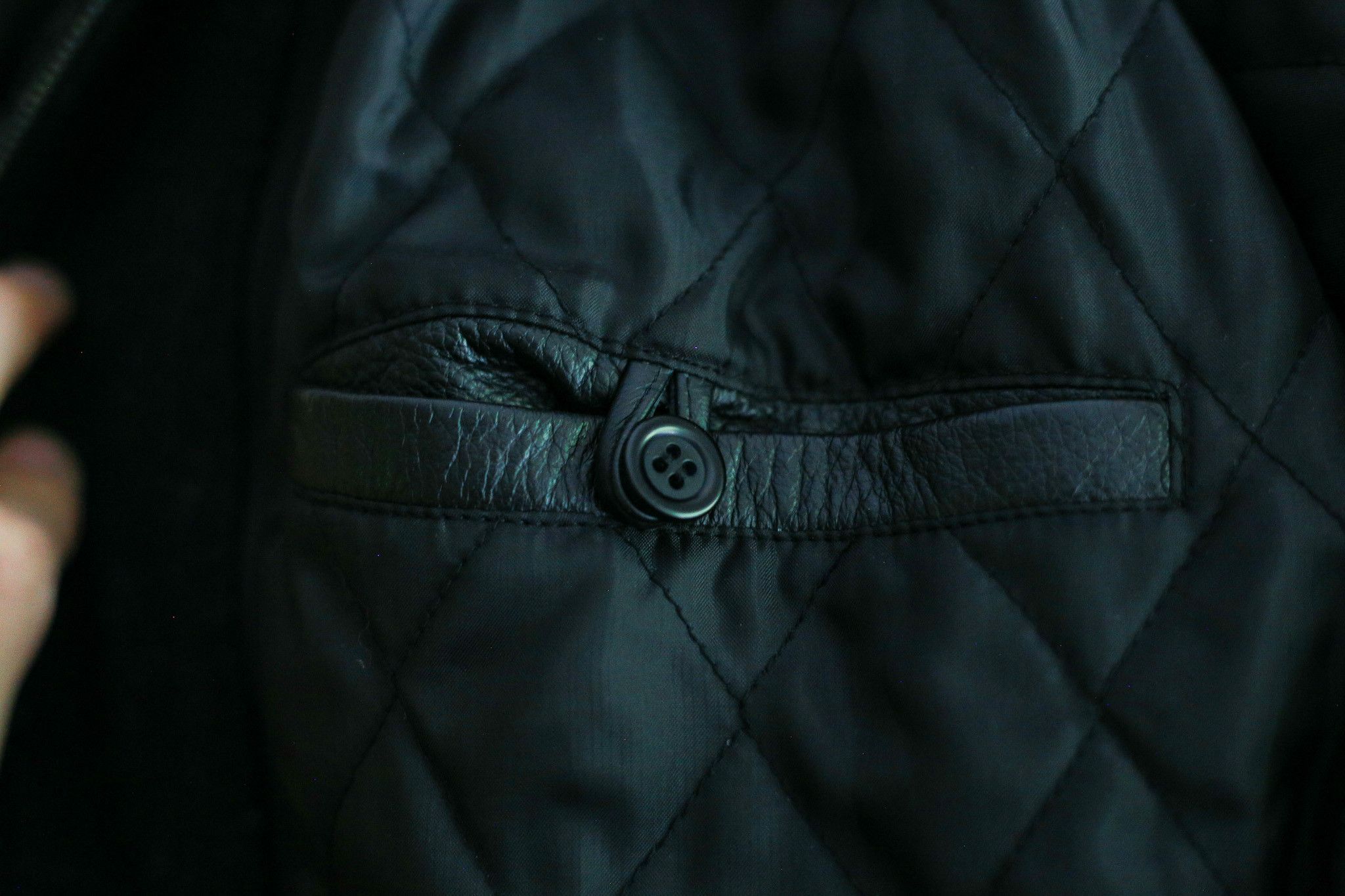 Mercedes-Benz Vintage Mercedes Benz Leather Wool Jacket Coat Size XXXL Size US XXL / EU 58 / 5 - 11 Thumbnail