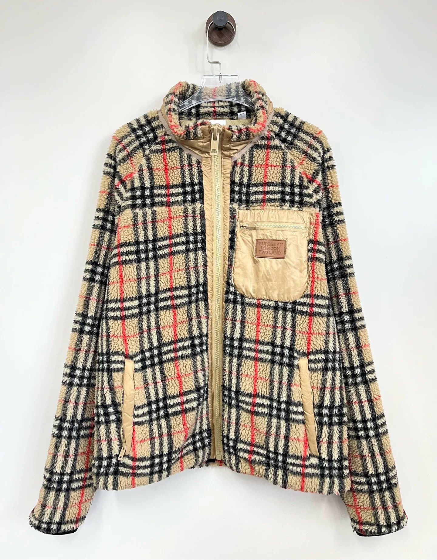 Burberry Burberry Plaid Fleece Teddy Coat S Size US S / EU 44-46 / 1 - 1 Thumbnail