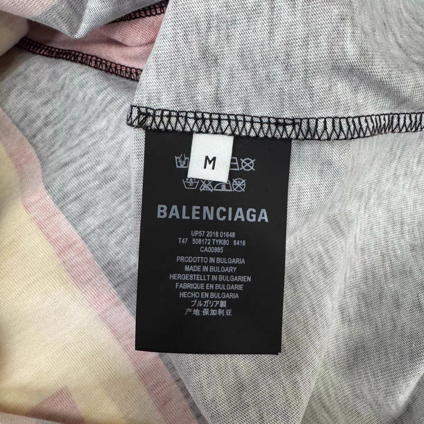 Balenciaga Balenciaga Color-Block Hockey Long Sleeve Polo Shirt Q10 Size US M / EU 48-50 / 2 - 5 Thumbnail