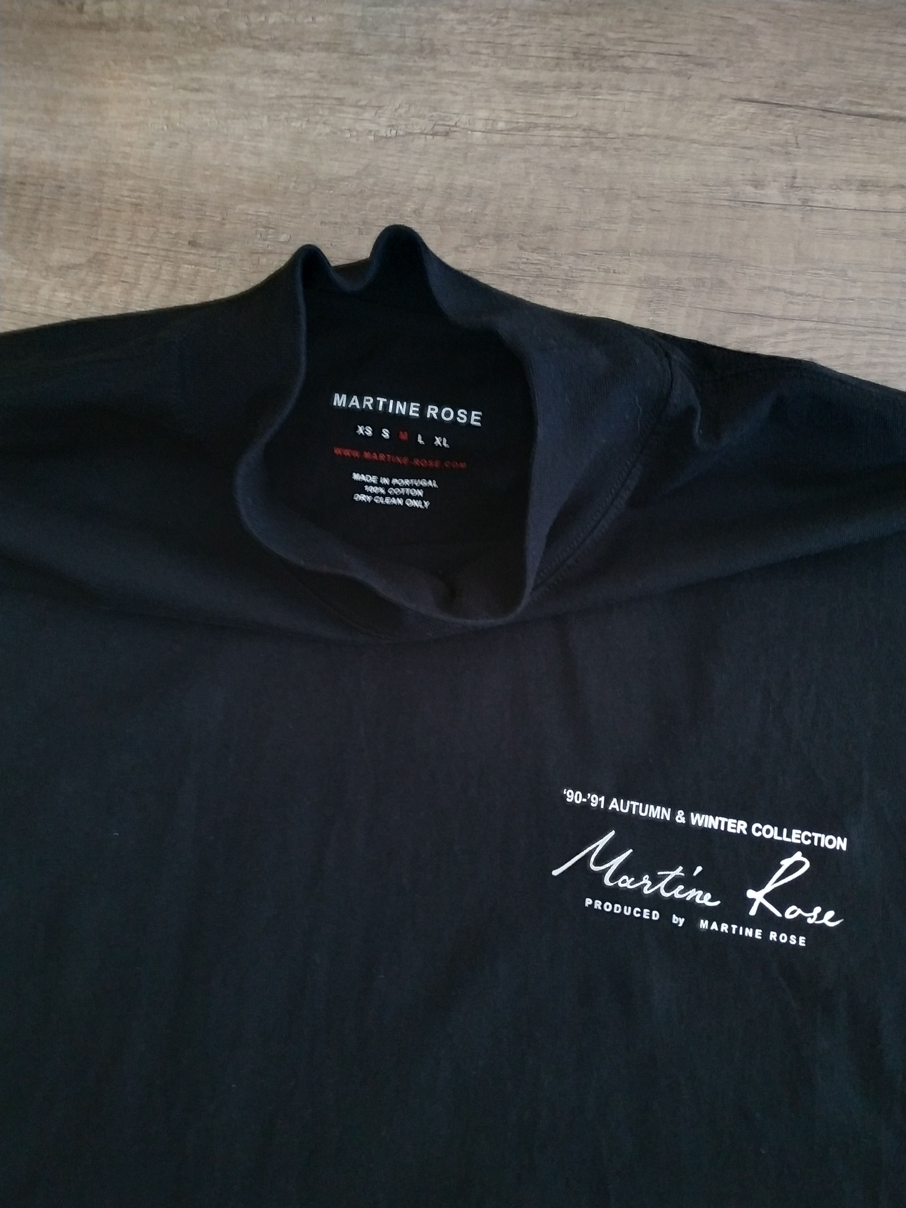 Martine Rose Martine Rose Mock Neck Men's Longsleeve-T-shirt, s. MEDIUM Size US M / EU 48-50 / 2 - 5 Thumbnail