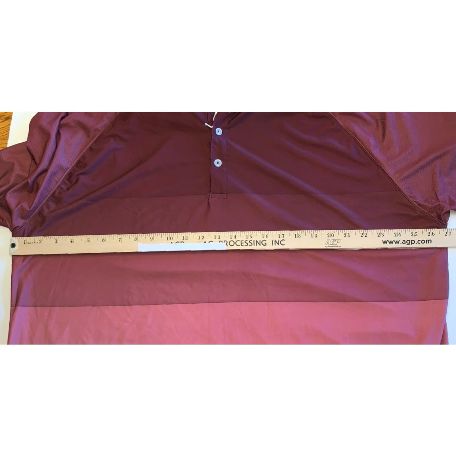 Vintage TABASCO Polo Shirt 2XL Red Ombre Stripe Short Sleeve Collared Button 2192 Mens Size US XXL / EU 58 / 5 - 2 Thumbnail