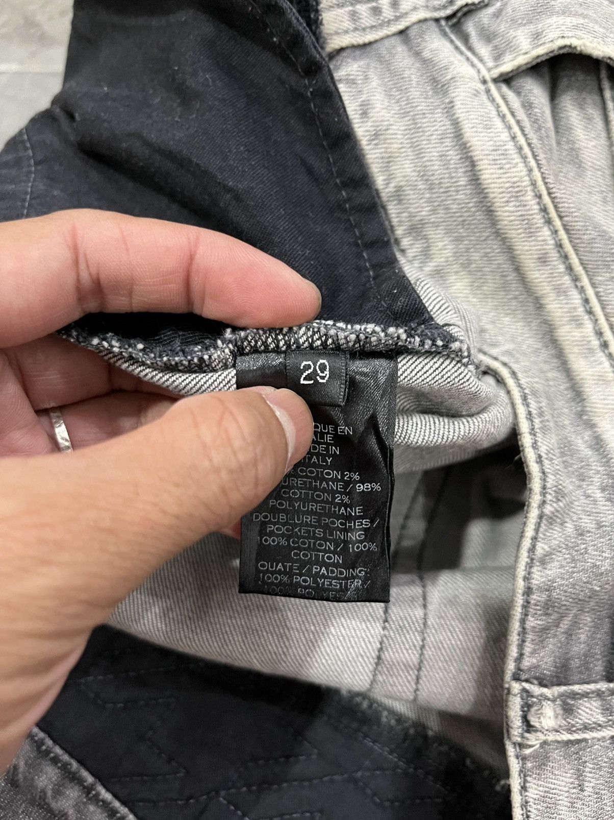 Balmain Balmain bikers jeans Size US 29 - 5 Thumbnail