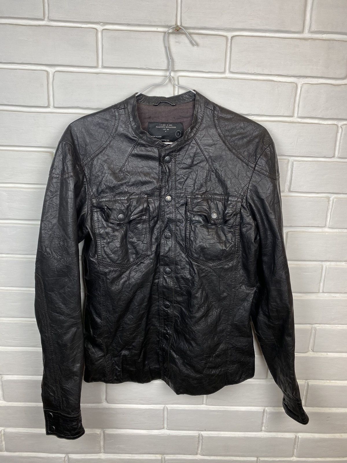 Allsaints kage leather jacket best sale