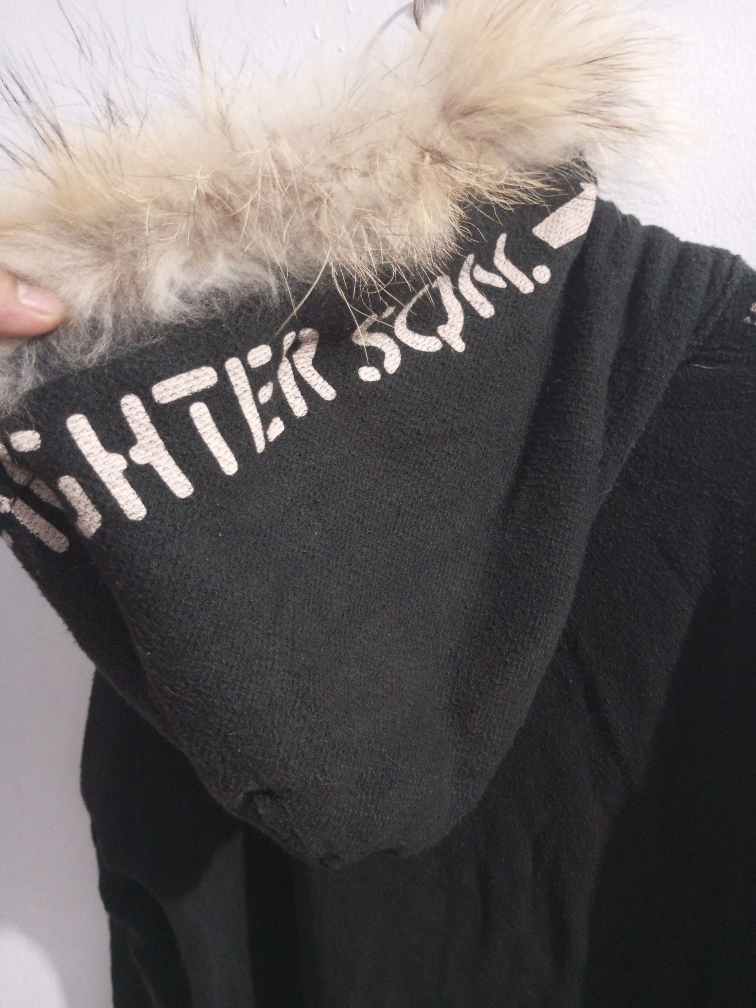 Japanese Brand Vintage avirex fighter fur hoodie Size US XL / EU 56 / 4 - 10 Thumbnail