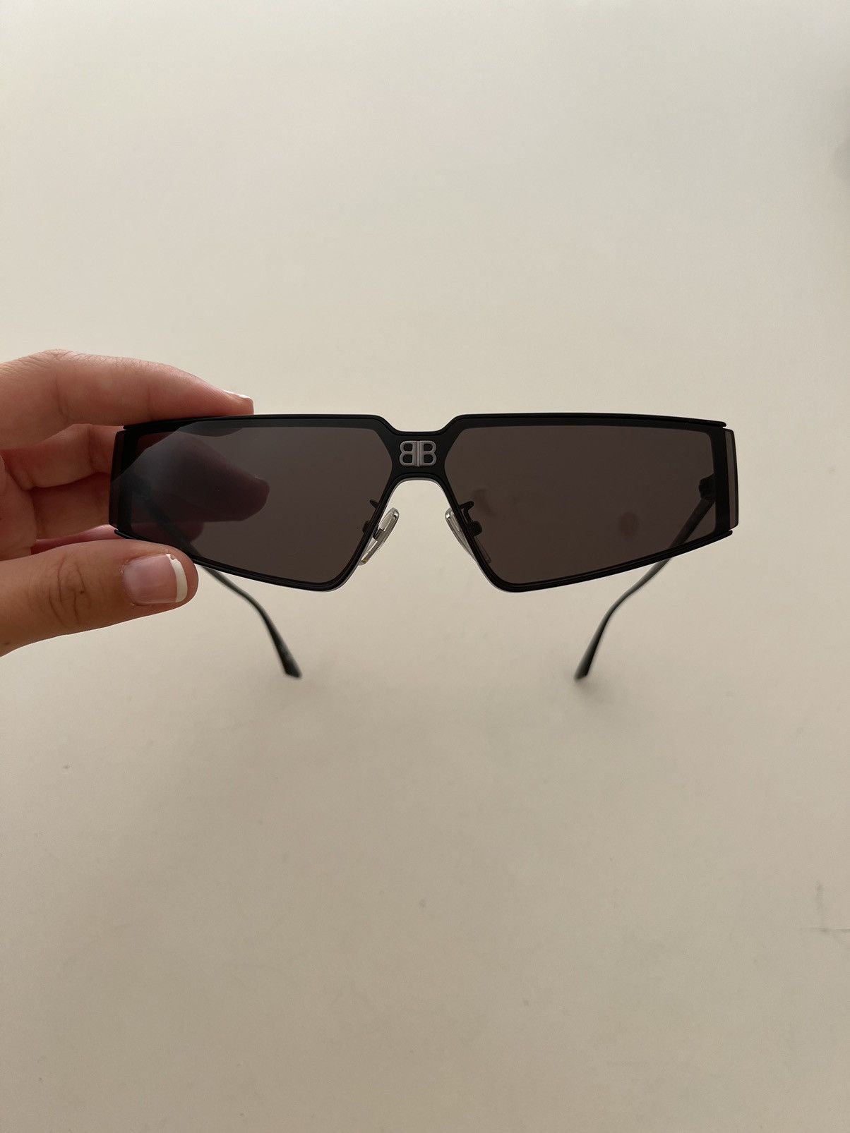 image of NWT - Balenciaga Black Shield 2.0 Sunglasses, Women's