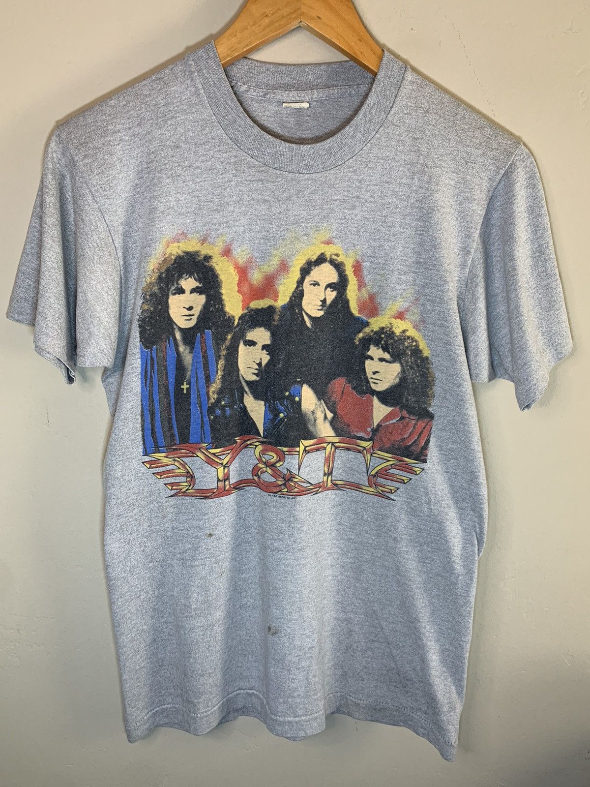Band Tees × Vintage *RARE* Vintage 1983-‘84 Y&T New Years Eve Cow Palace T-Shirt Size US M / EU 48-50 / 2 - 1 Thumbnail