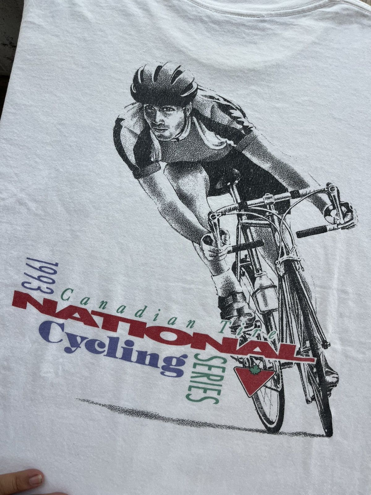 Vintage Vintage Canadian Tire National Cycling Series 1993’s Tshirt Size US XL / EU 56 / 4 - 10 Thumbnail