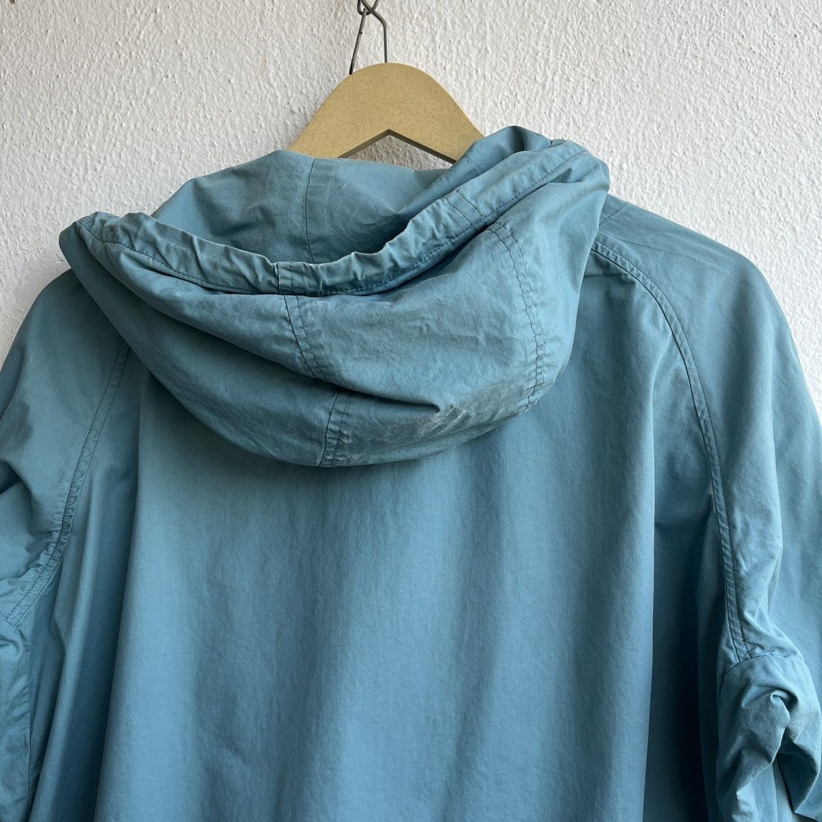 Ne-Net SOFT BLUE ISSEY MIYAKE NE-NET LIGHT HOODIE JACKET Size US L / EU 52-54 / 3 - 23 Thumbnail