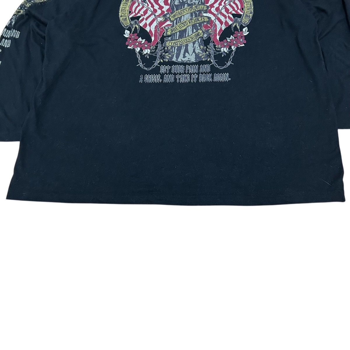 Vintage Vintage EMERGENCY PATROL Wing Flat Print Long Sleeve tee Size US XXL / EU 58 / 5 - 6 Thumbnail