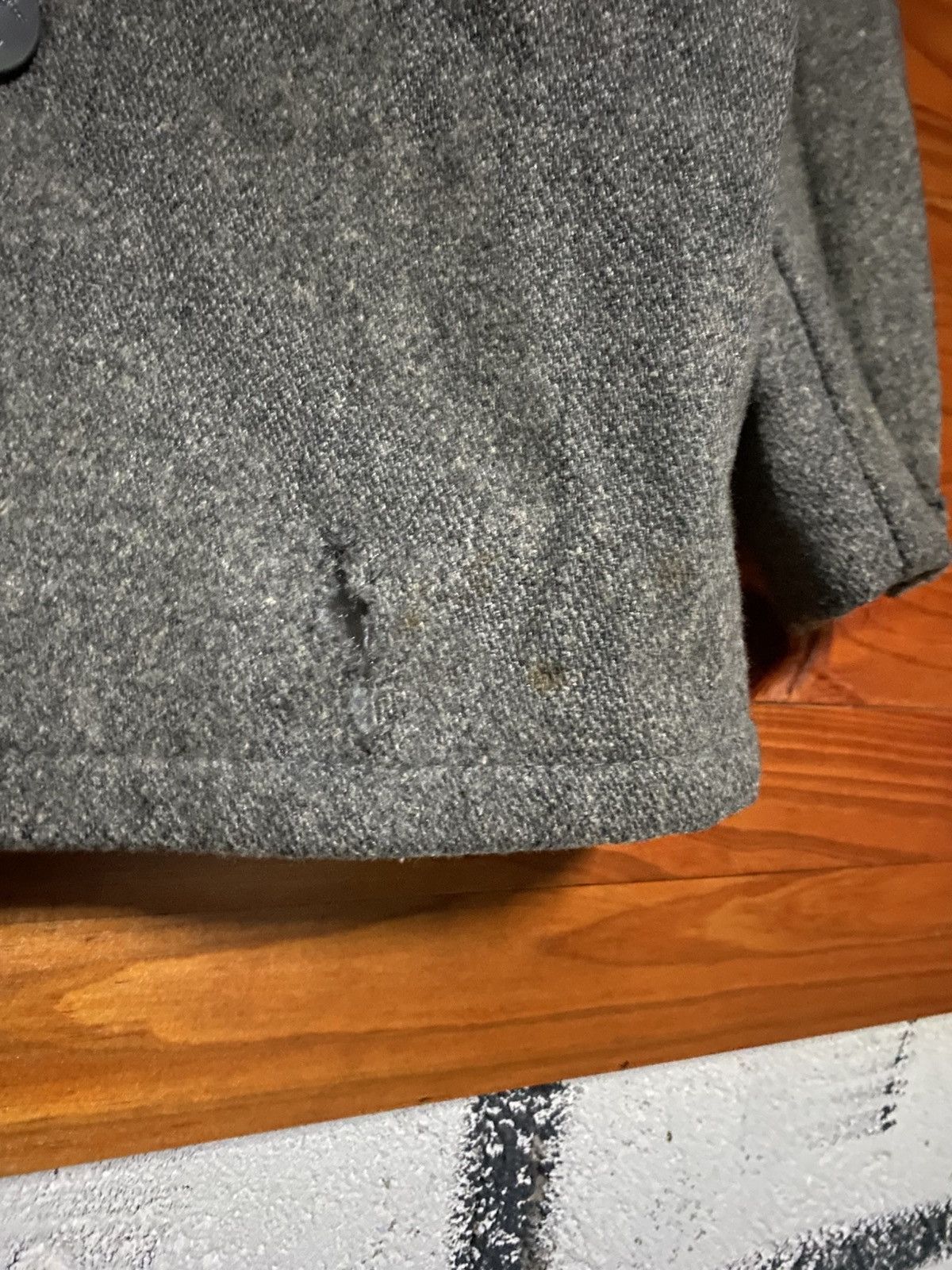 Schott Vintage Schott NYC U.S. 740N Wool Pea Coat Navy-Style Size US S / EU 44-46 / 1 - 6 Thumbnail