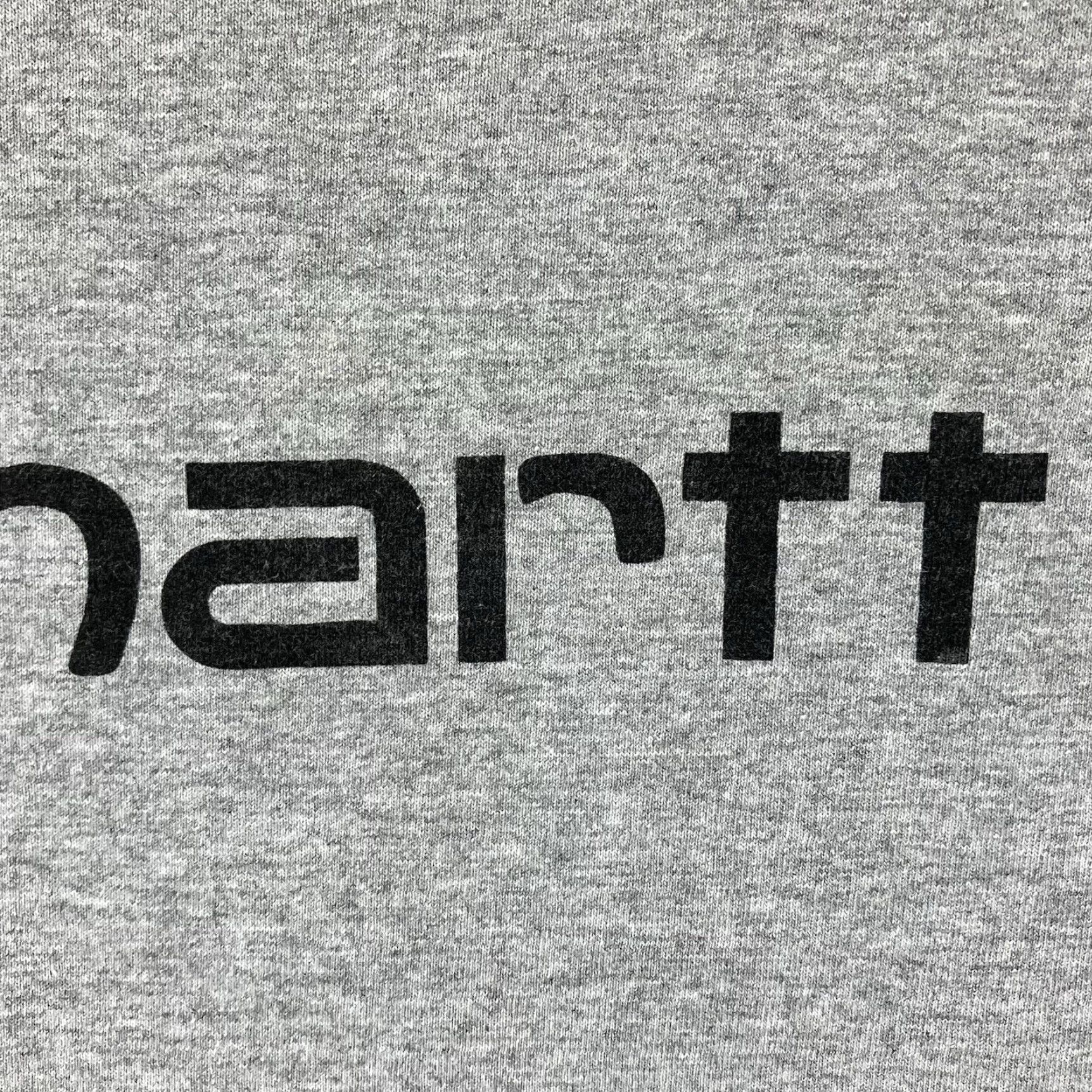 Carhartt VINTAGE Carhartt Mens Gray 2XL Carhartt Spell Out Short Sleeve T-Shirt Original Fit Size US XXL / EU 58 / 5 - 7 Thumbnail