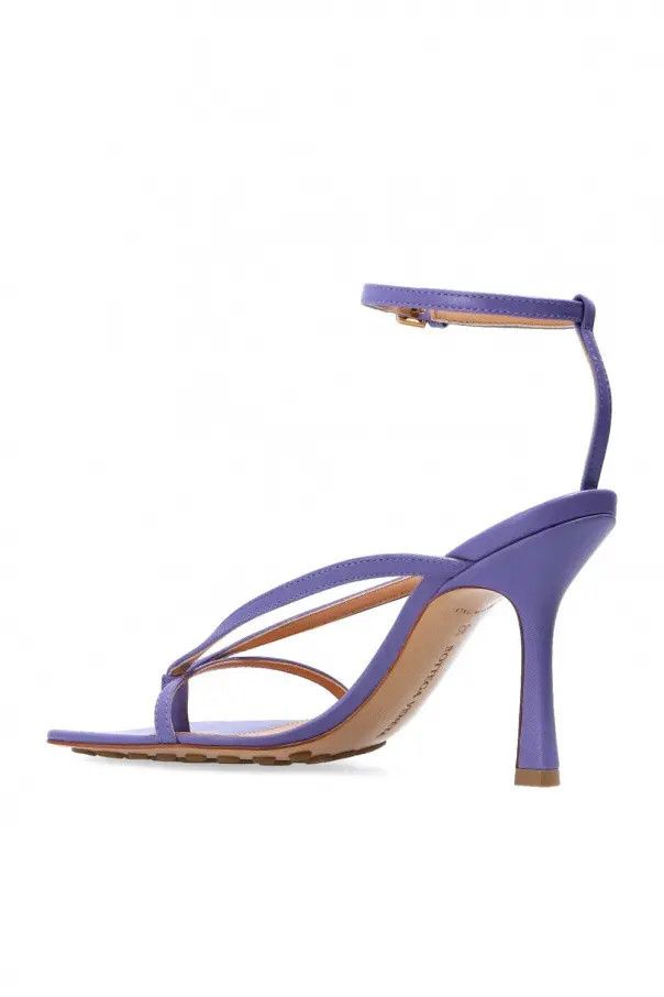 Bottega Veneta o1n1vont1125 Stretch Strap Sandals in Purple Size US 7.5 / IT 37.5 - 5 Thumbnail