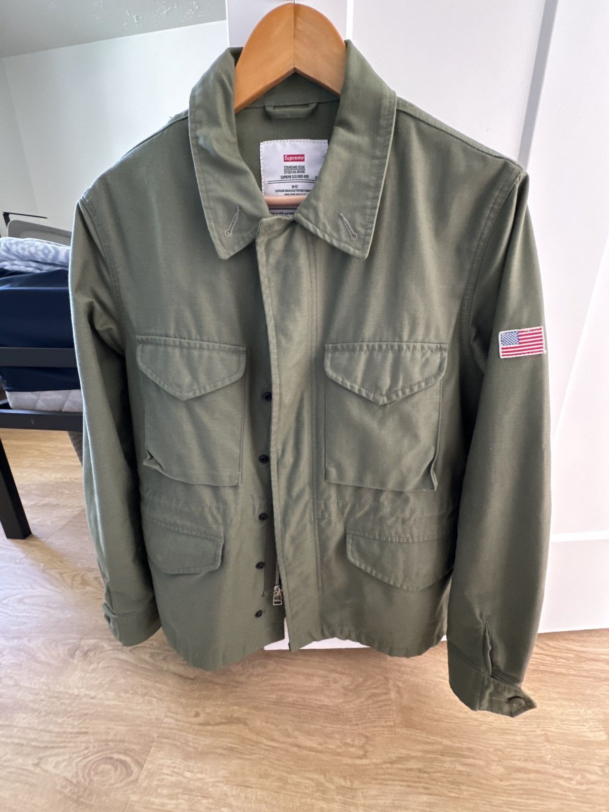 Supreme military jacket hotsell