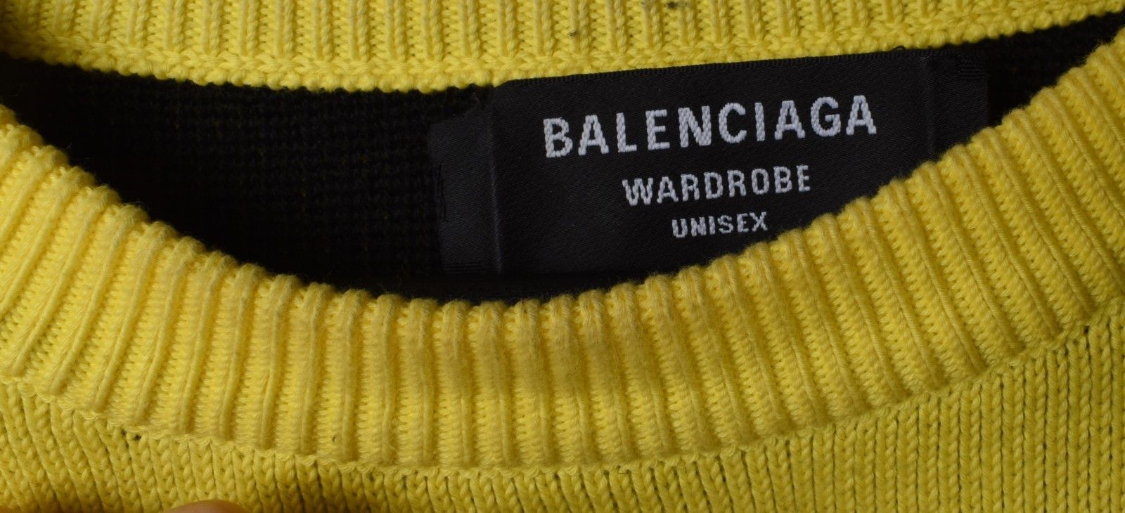 Balenciaga Balenciaga Men Sweater Heavy Knit Oversized Size XL, S1796 Size US L / EU 52-54 / 3 - 9 Thumbnail