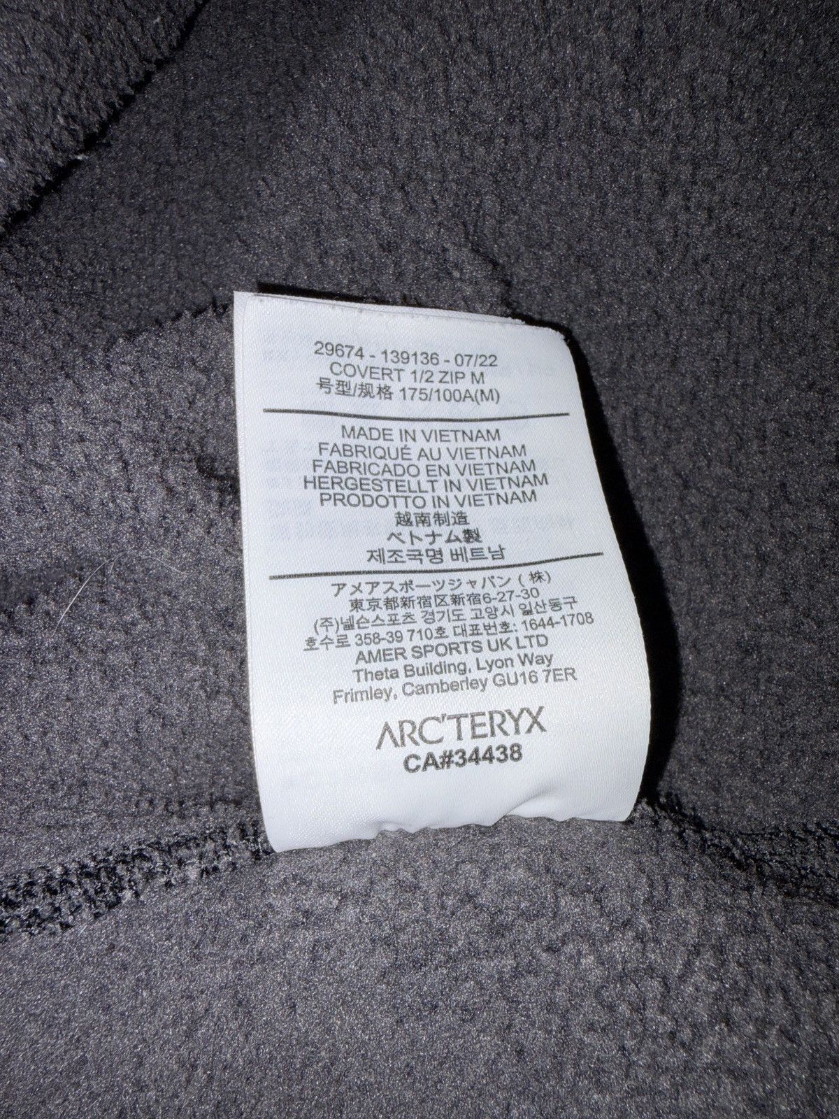 Arc'teryx Arc’teryx Covert 1/2 Zip Neck Size US M / EU 48-50 / 2 - 7 Thumbnail