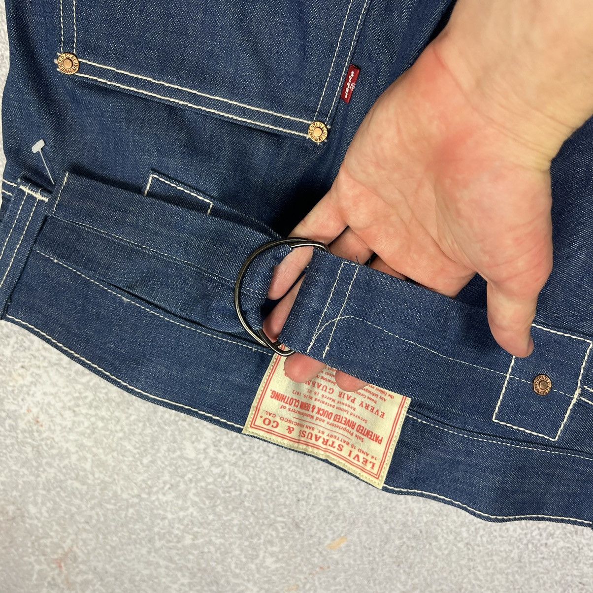 Levi's Vintage Levi’s Duck Denim Jeans Size US 30 / EU 46 - 7 Thumbnail