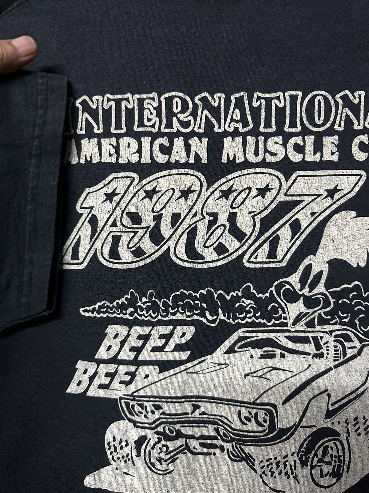 Cartoon Network × Sugar Cane × Vintage Vintage Sugar Cane Road Runner Looney Tones Faded Tee Size US L / EU 52-54 / 3 - 4 Thumbnail