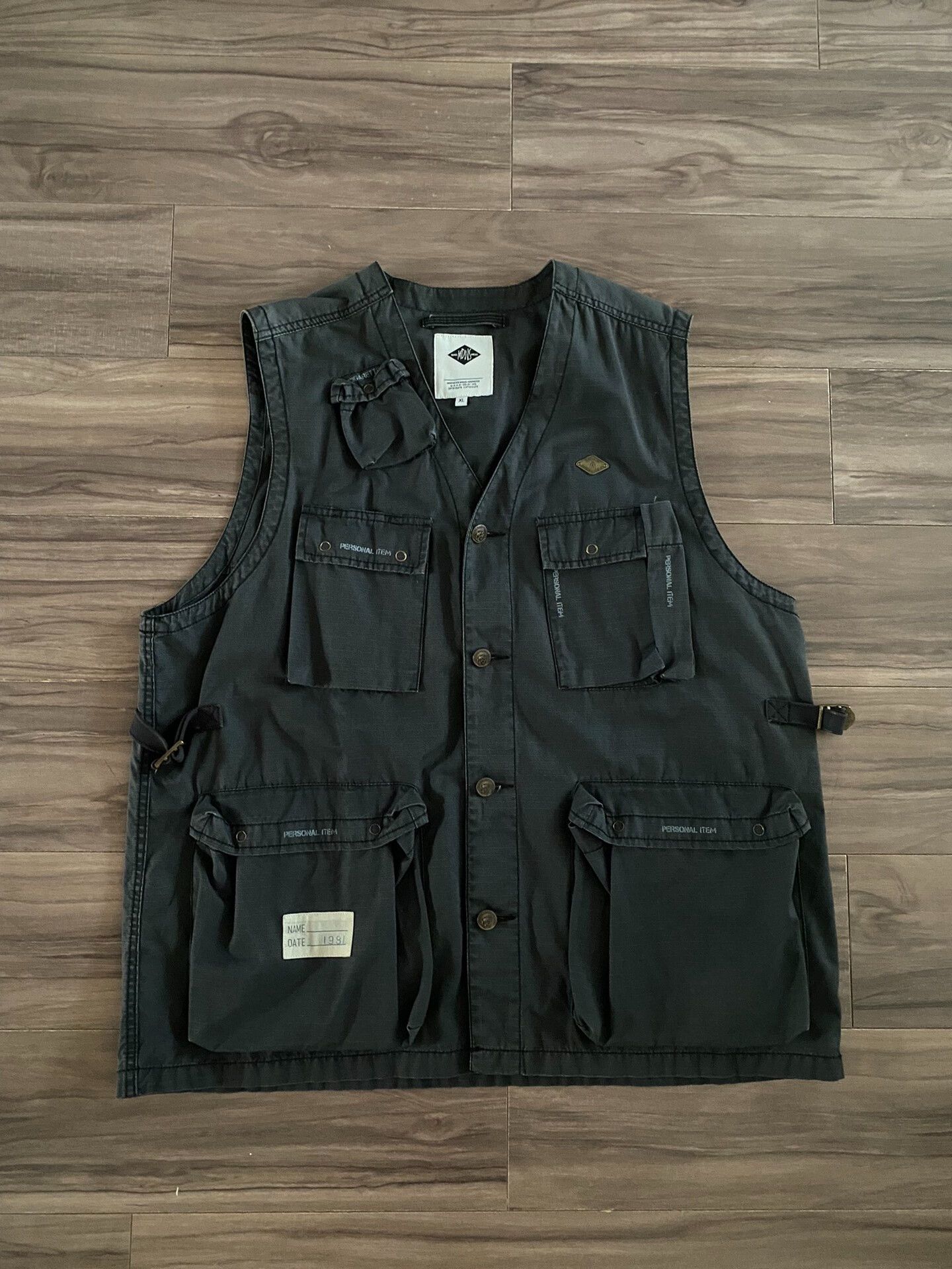 Madness Madness 18SS Workwear Vest Size US XL / EU 56 / 4 - 1 Thumbnail