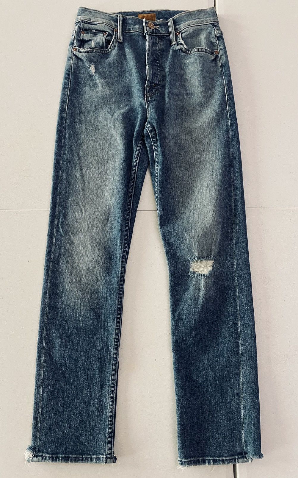 MOTHER Mother Denim The Cheeky Love Gun Relax Fit Jeans 24 EUC Size 24" / US 00 / IT 34 - 1 Thumbnail