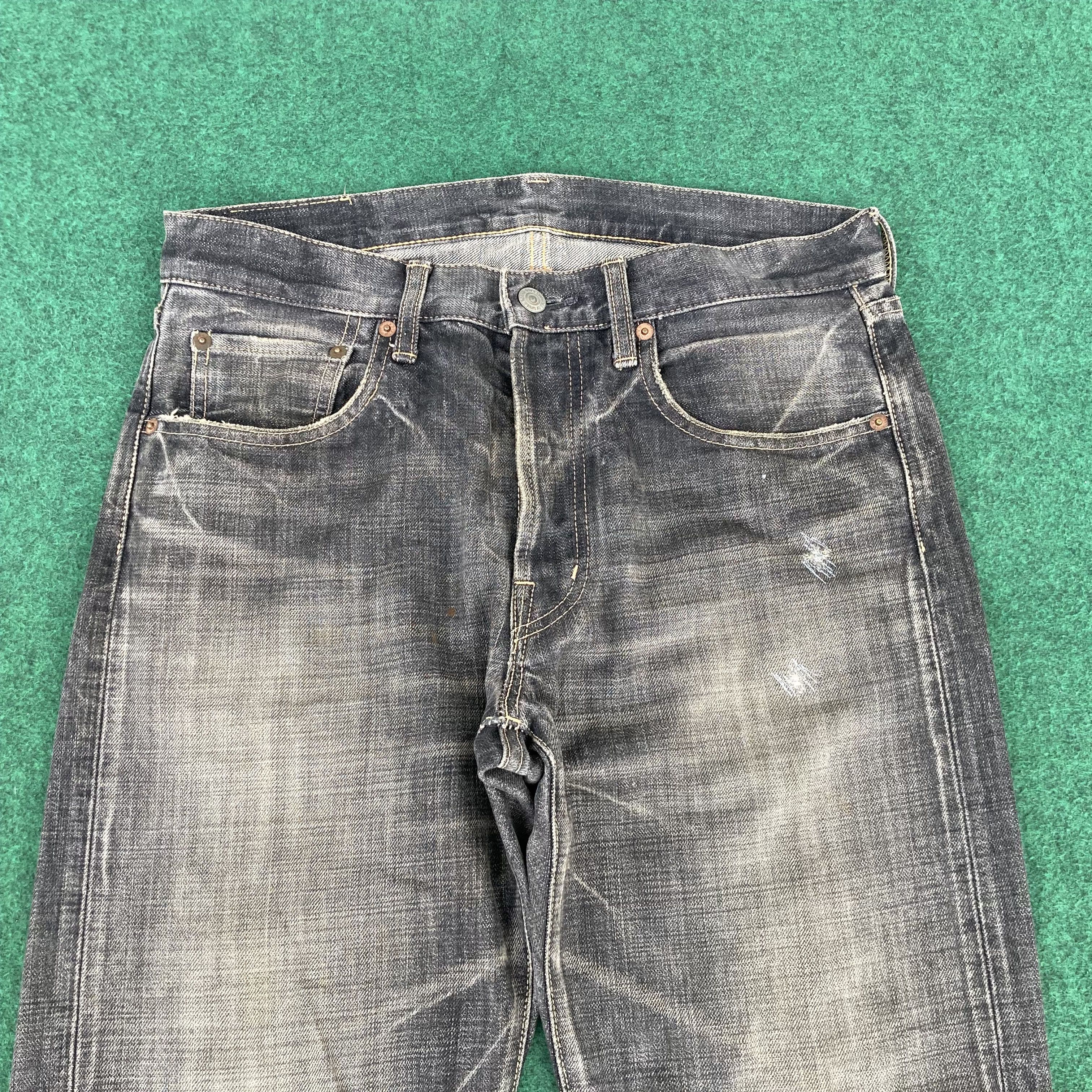 Japanese Brand × Spellbound 31x33 Spellbound Domingo Japan Faded Denim Streetwear Jeans Size US 31 - 3 Thumbnail