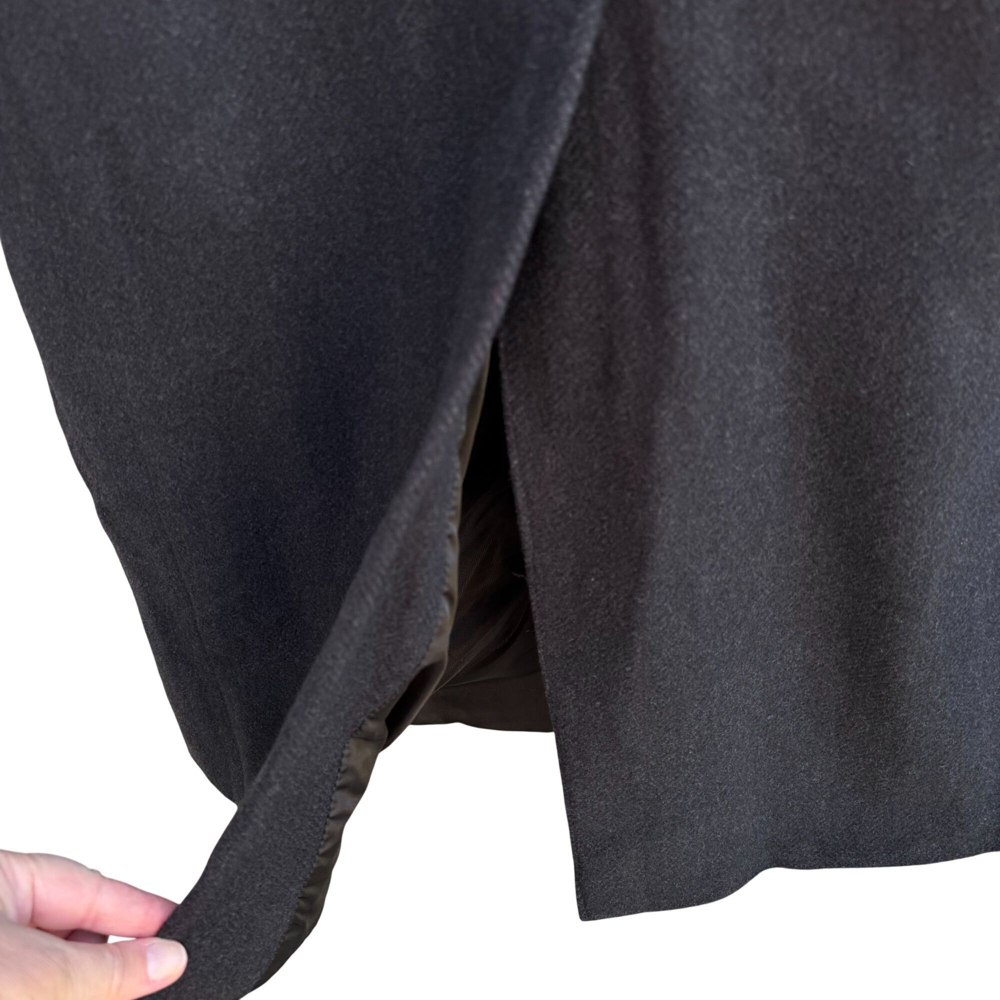 Lauren Ralph Lauren Lauren Ralph Lauren Mens Charcoal Overcoat Wool Cashmere Ble Size US XL / EU 56 / 4 - 6 Thumbnail