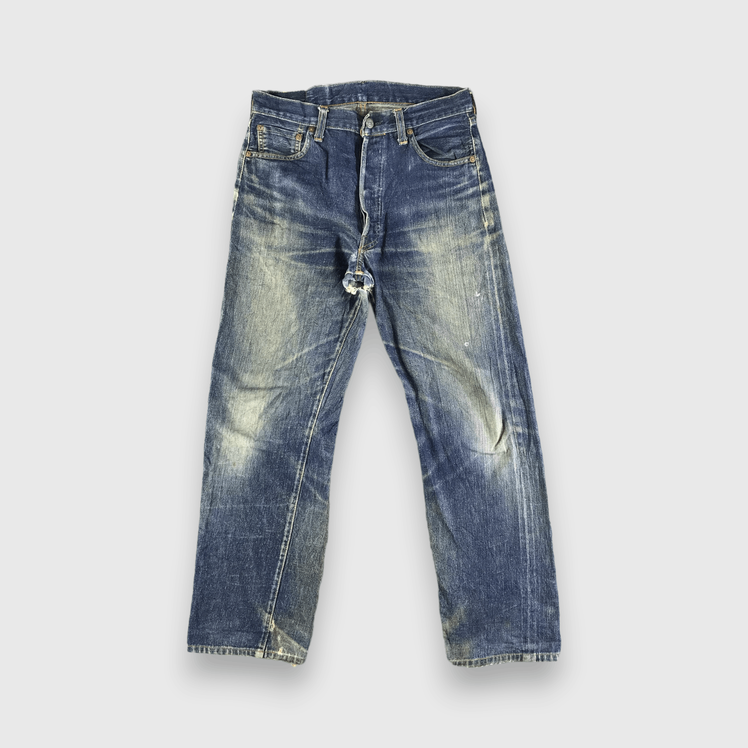Levi's Vintage Blue Wash Levis 501 Jeans-J3729 Size US 30 / EU 46 - 1 Thumbnail