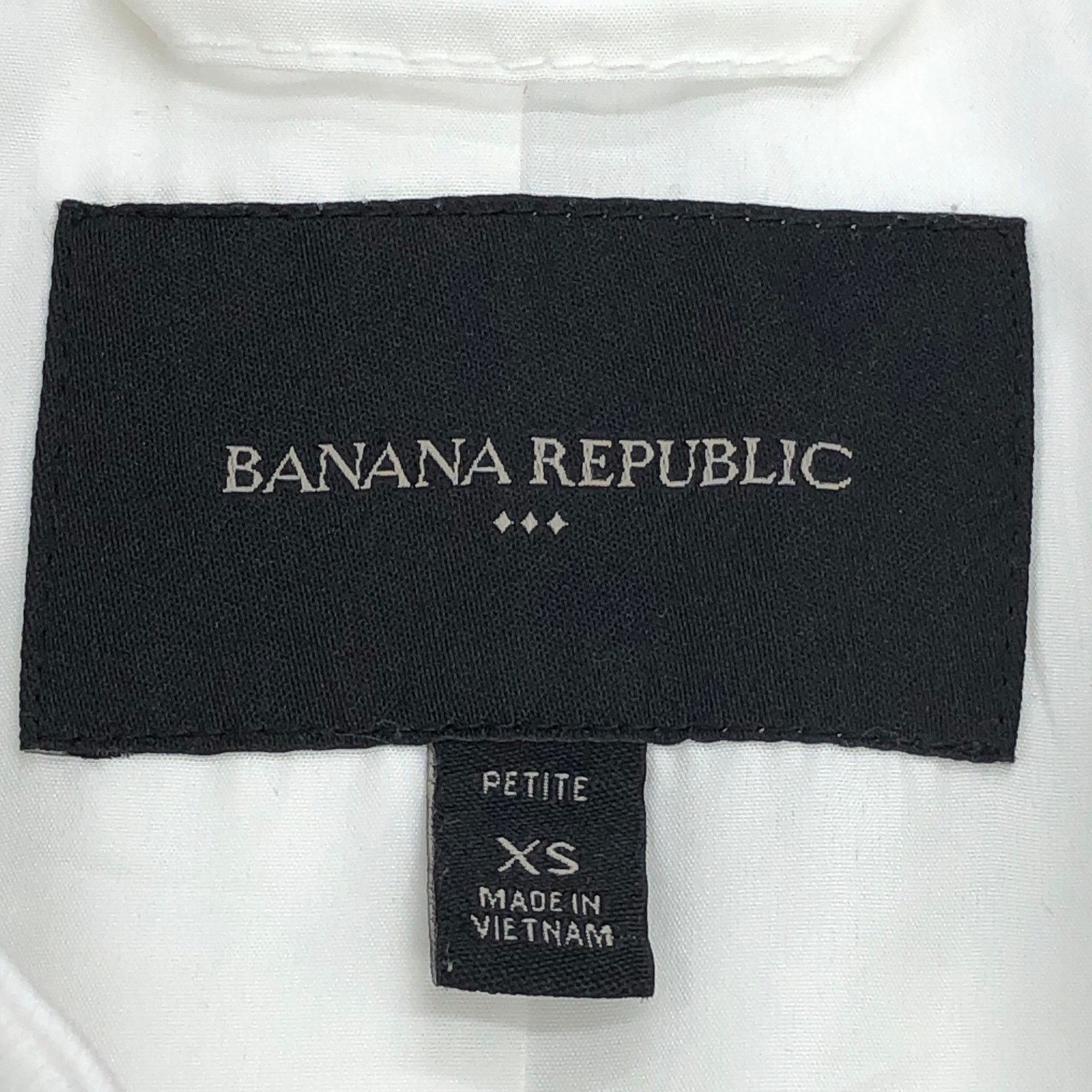 Banana Republic Banana Republic Sz XSP Jacket Soco Moto Cotton Stretch White Size XS / US 0-2 / IT 36-38 - 12 Thumbnail