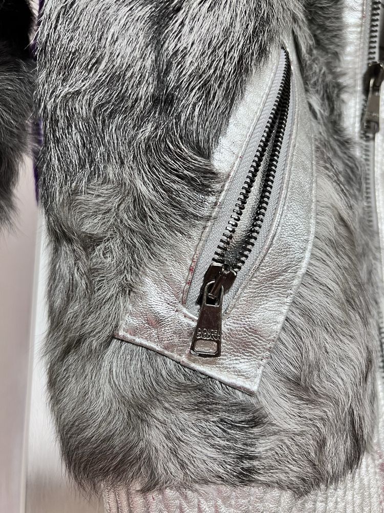 Dolce & Gabbana Dolce Gabbana Fur Goatskin Leather jacket Size XS / US 0-2 / IT 36-38 - 6 Thumbnail