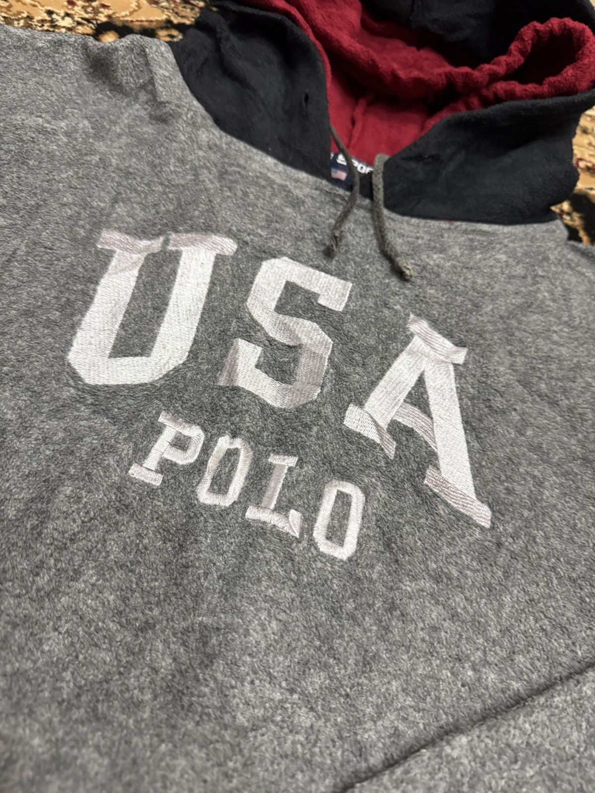 Polo Ralph Lauren × Vintage Vintage Polo Sport emboroidry logo hoodie Size US XL / EU 56 / 4 - 2 Thumbnail