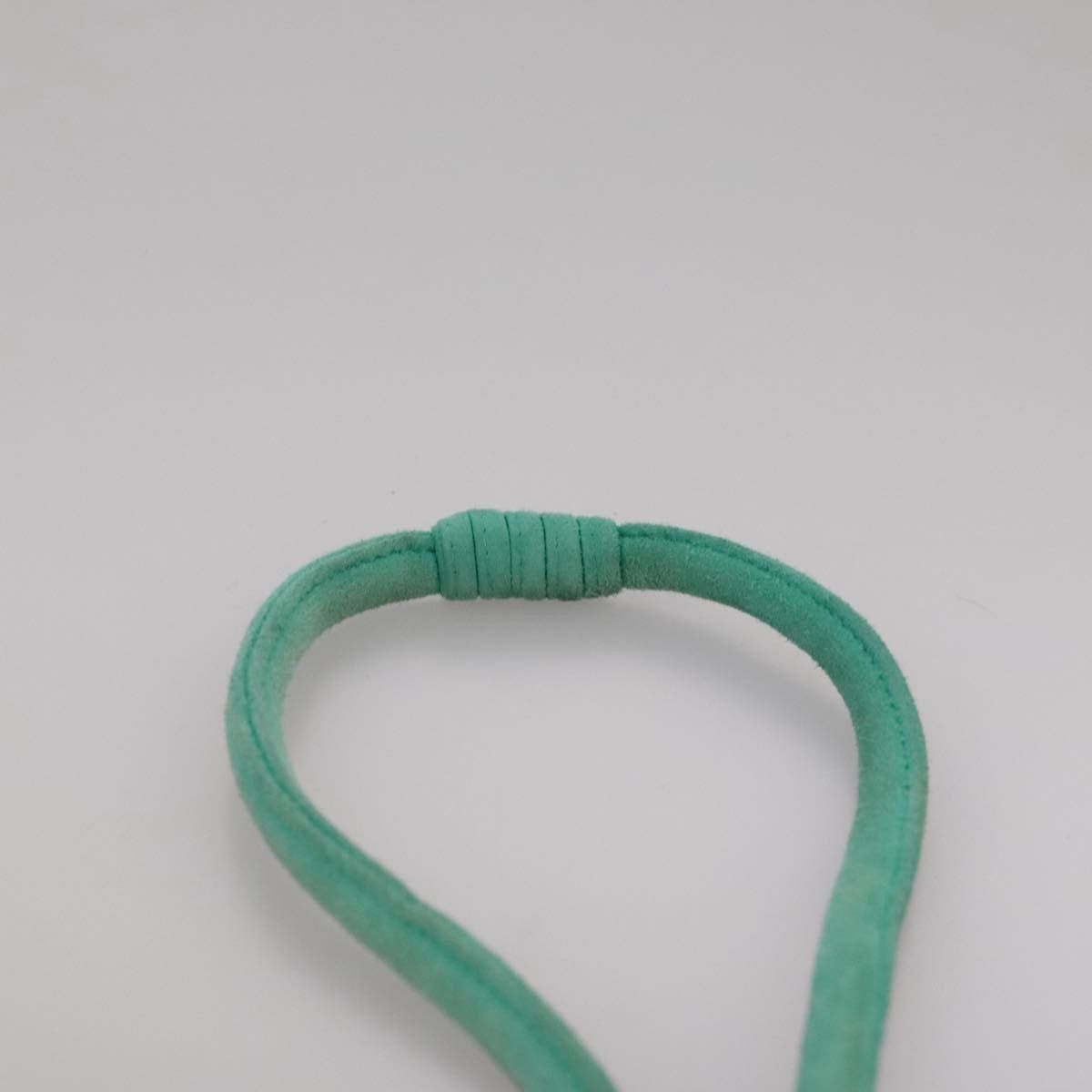 Chanel CHANEL V Stitch Shoulder Bag Nylon Green Gold CC Size ONE SIZE - 8 Thumbnail