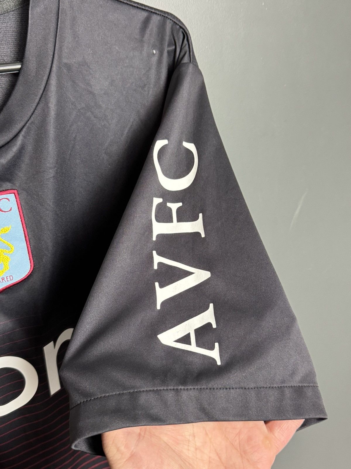 Nike Aston Villa 09/10 Training Football Jersey Size US XL / EU 56 / 4 - 5 Thumbnail