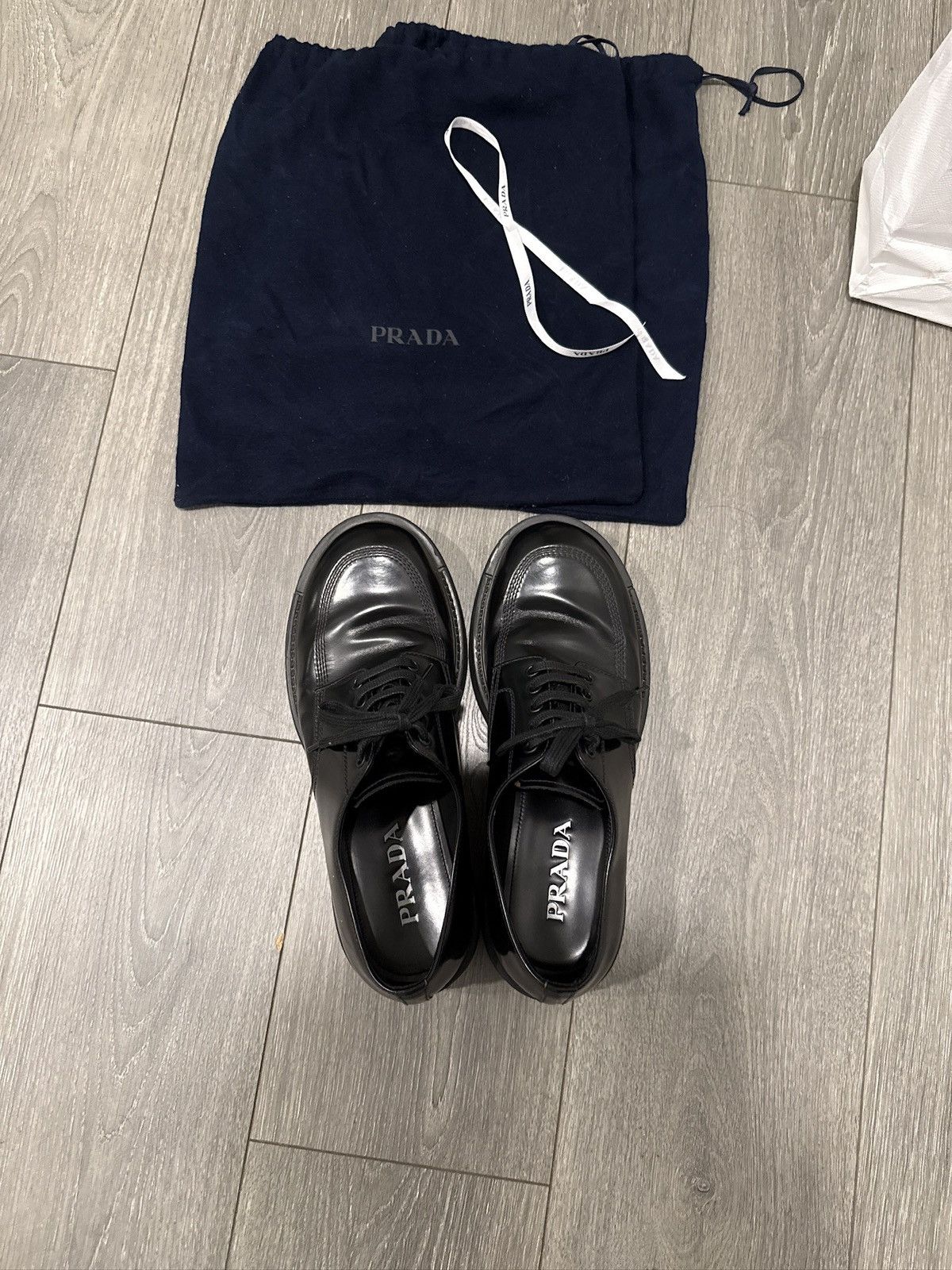 Prada Prada SS24 Chunky Leather Derby Size US 8.5 / EU 41-42 - 9 Thumbnail