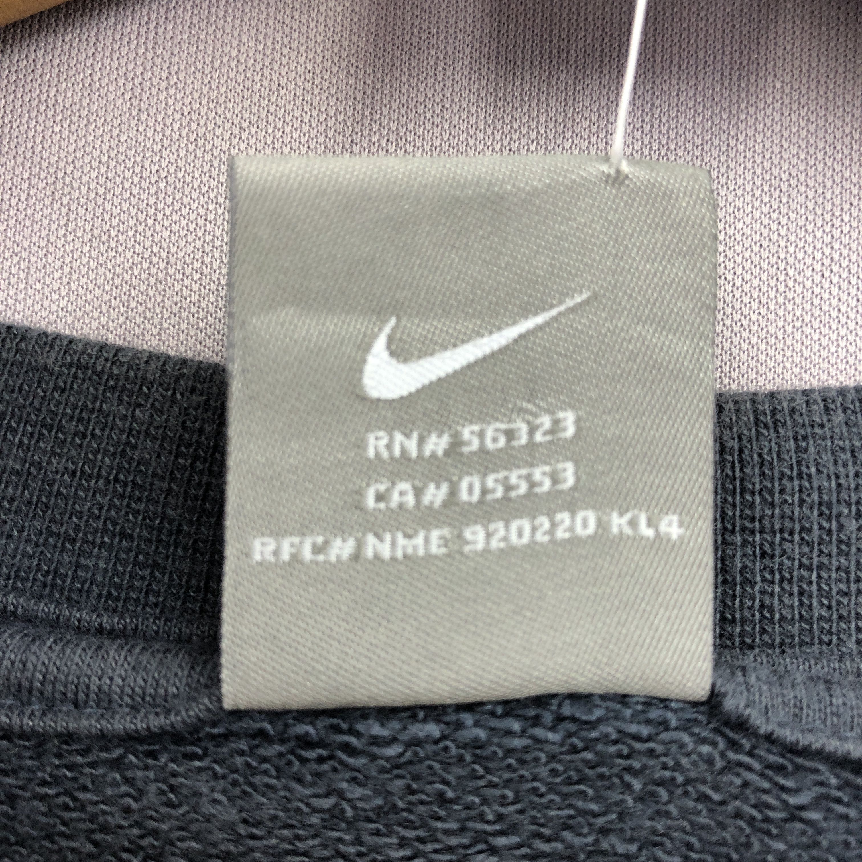 Nike × Vintage Vintage Nike Swoosh Sweatshirt Nike Sweater Jumper Size US L / EU 52-54 / 3 - 5 Thumbnail