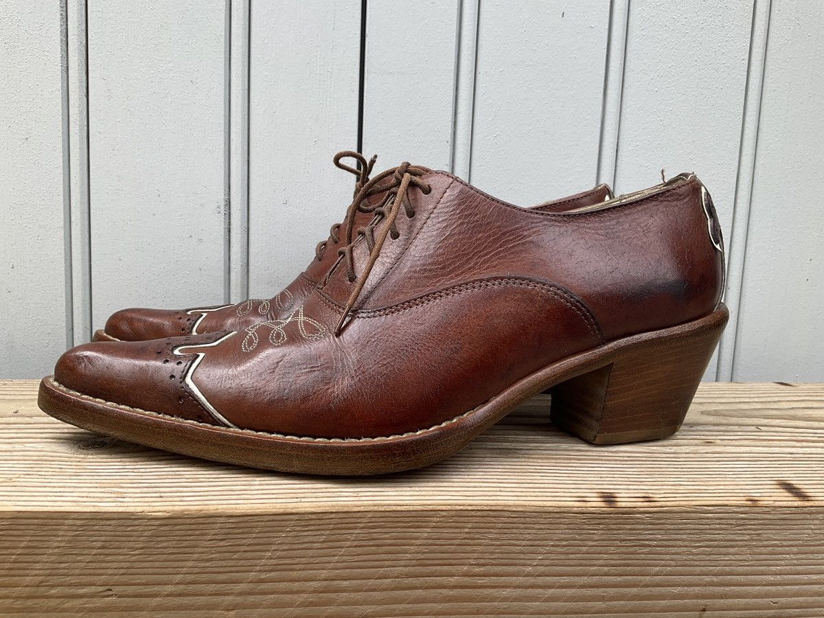 Vintage Vintage Fiorina santiag-style shoes Size US 6 / IT 36 - 5 Thumbnail