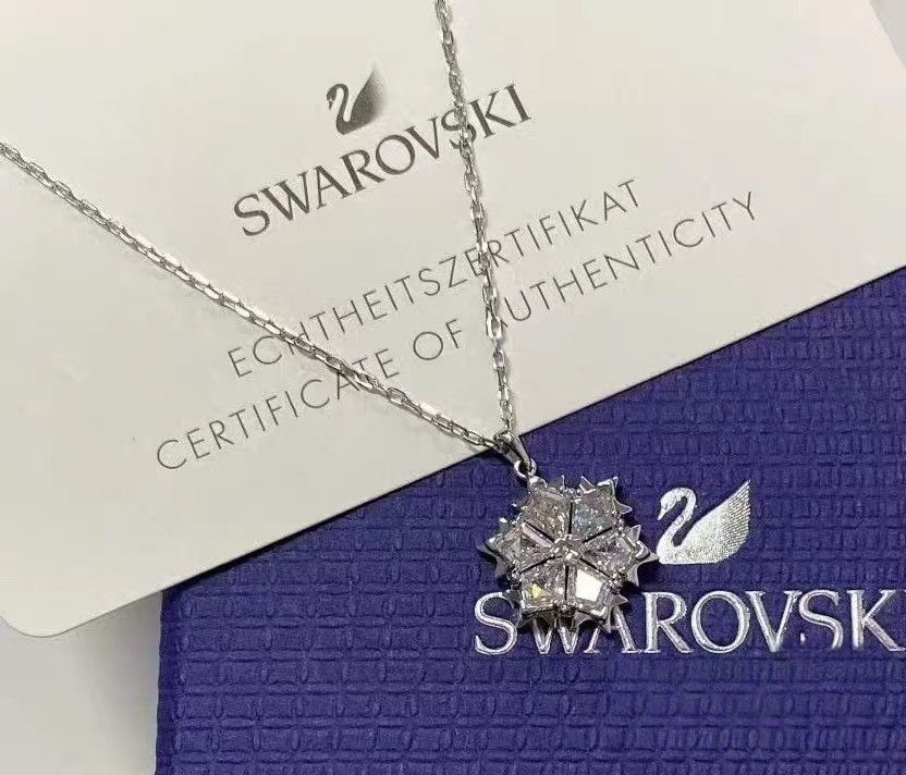Other Swarovski crystal necklace Size ONE SIZE - 5 Thumbnail
