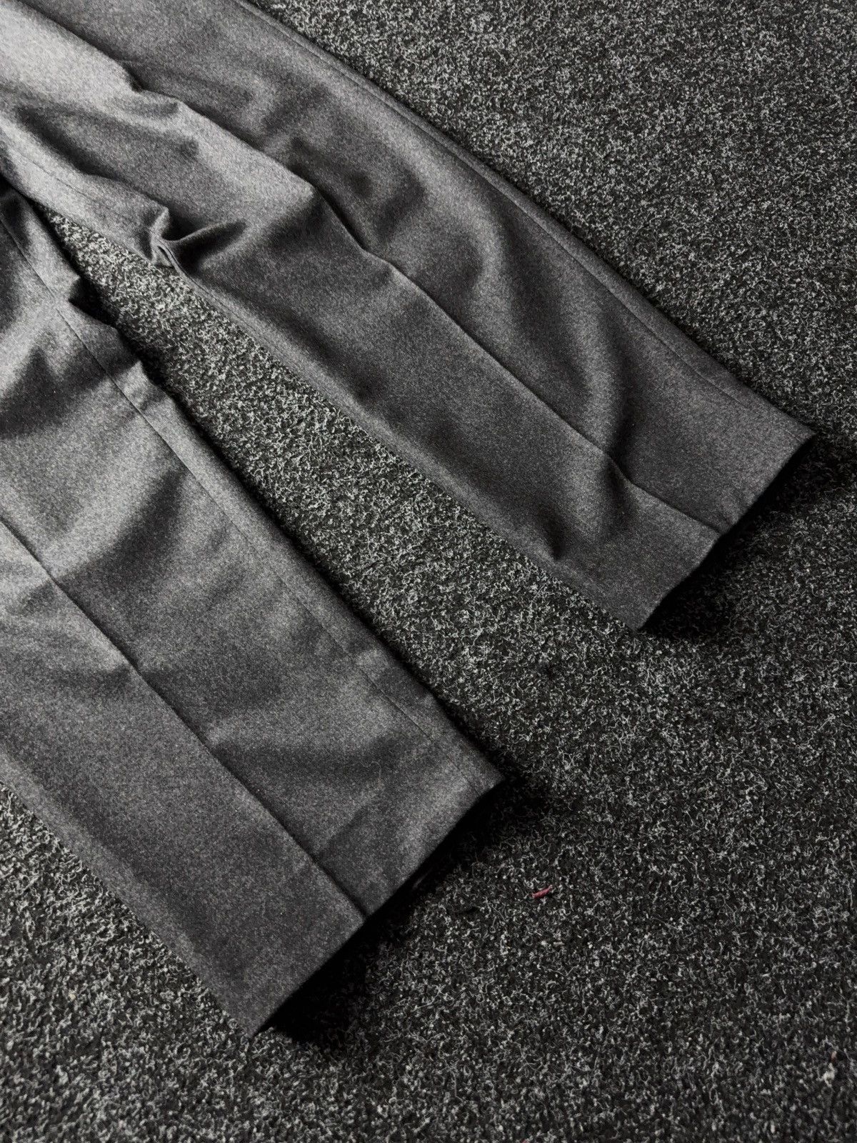 Designer Retro Japanese Minimalist Wool Trousers Issey Miyake Style Size US 35 - 2 Thumbnail
