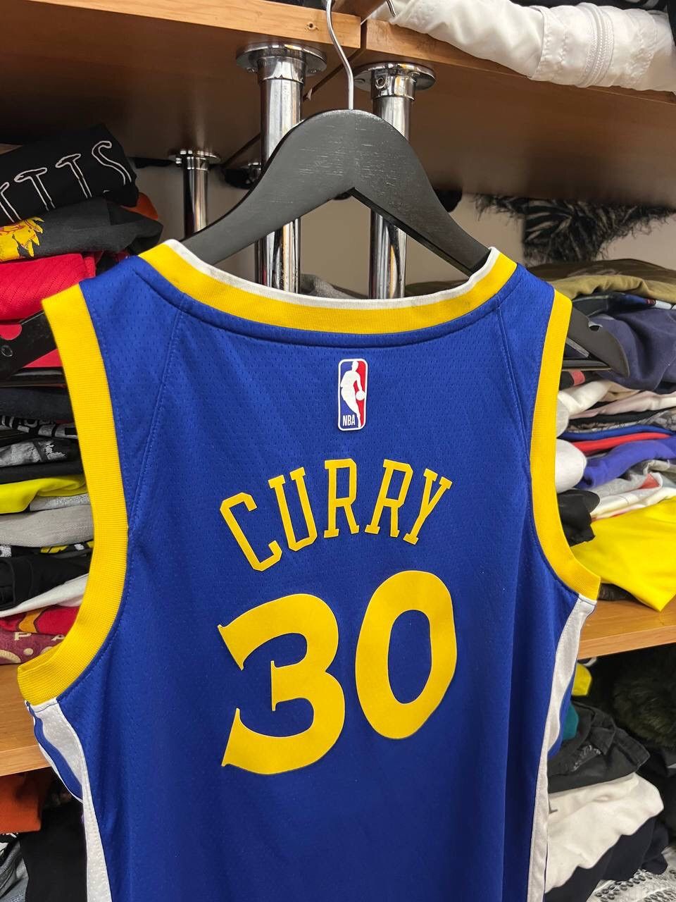 NBA × Nike Steph Curry Warriors Swingman Nike Rare Jersey Size US S / EU 44-46 / 1 - 6 Thumbnail