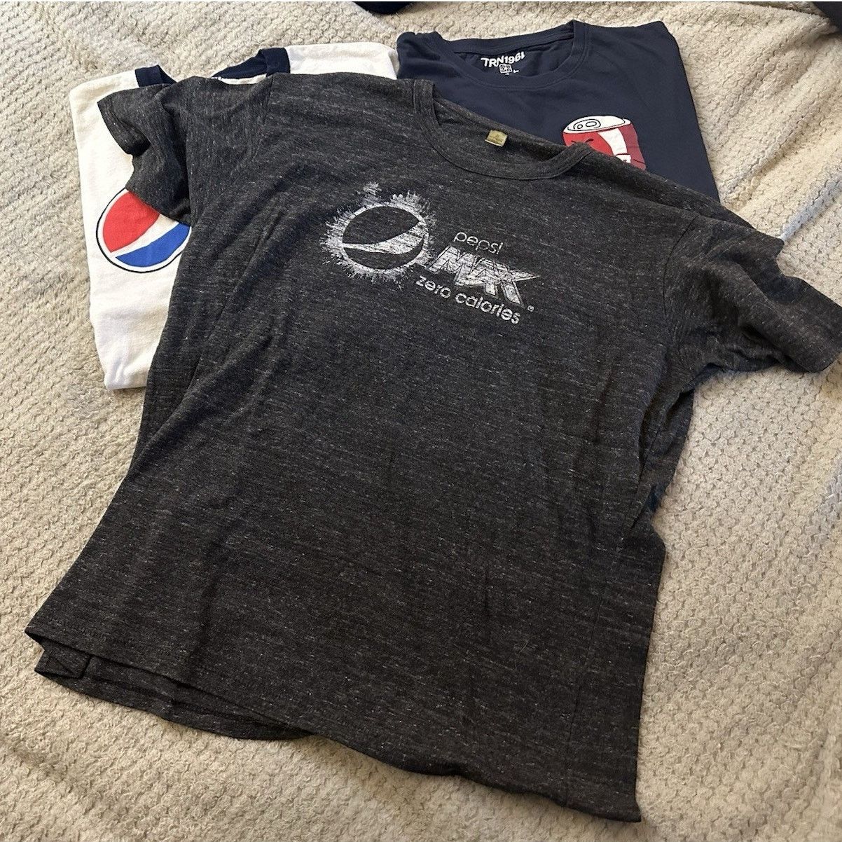 Pepsi Lot Of 7 Soft Drink & Beer Promo Shirts Assorted Sizes Size US L / EU 52-54 / 3 - 6 Thumbnail