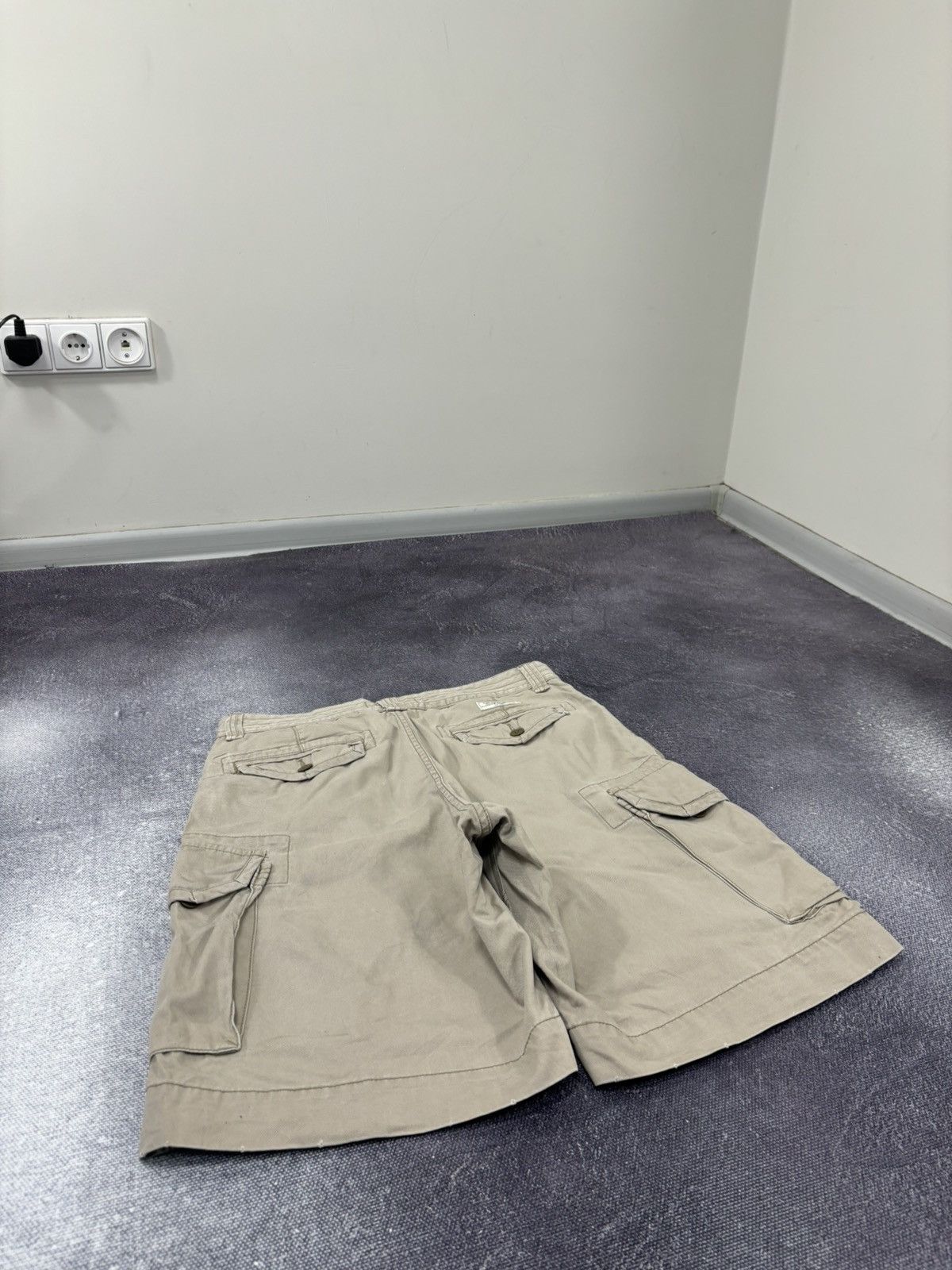 Polo Ralph Lauren Vintage Polo Ralph Lauren Y2K Military Utility Cargo Shorts Size US 33 - 14 Thumbnail