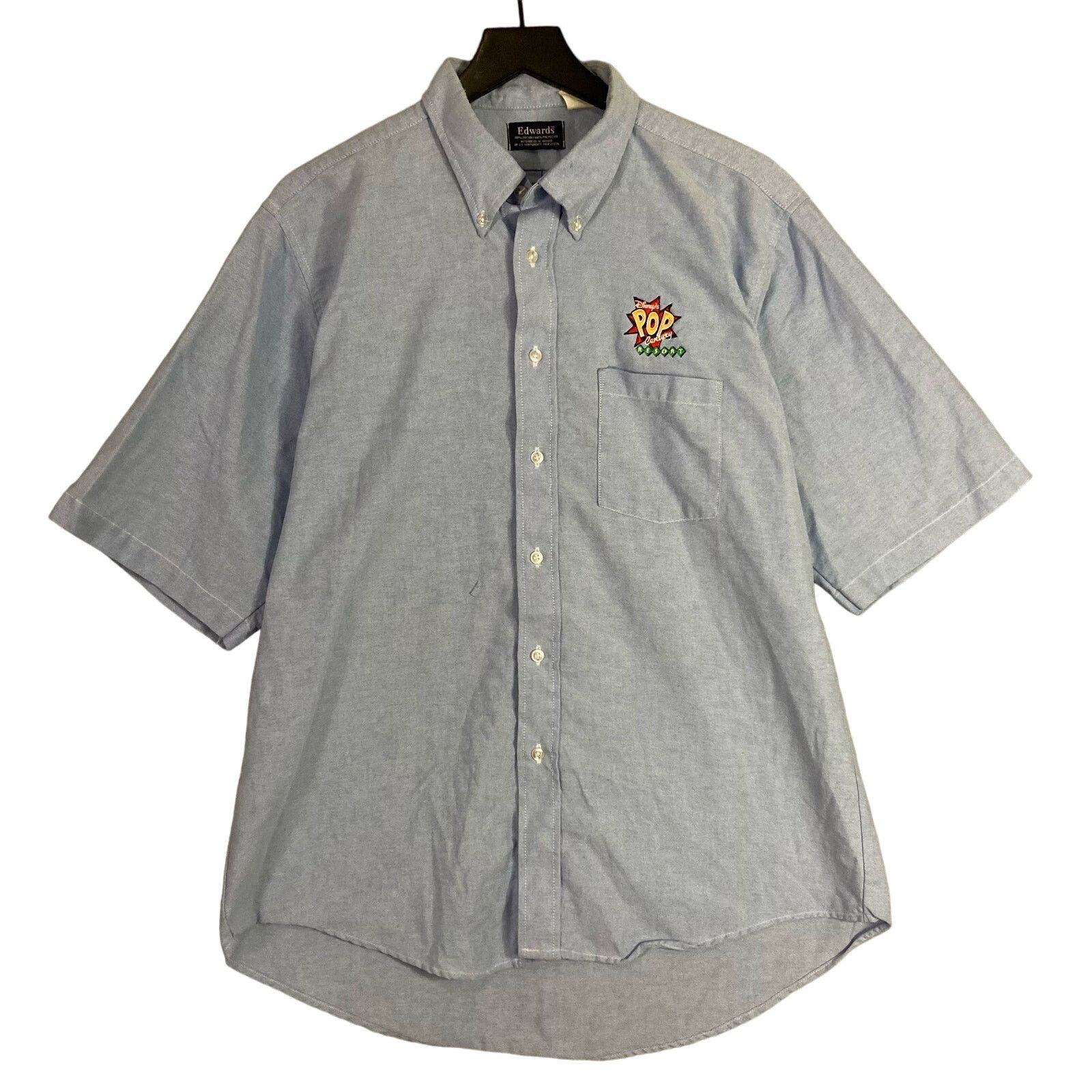 Other Disney World Pop Century Men's Blue Employee Shirt 2XL Size US M / EU 48-50 / 2 - 1 Thumbnail